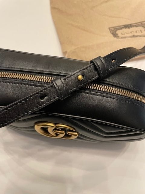 Gucci Black Gucci Marmont Shoulder Bag PXL1179