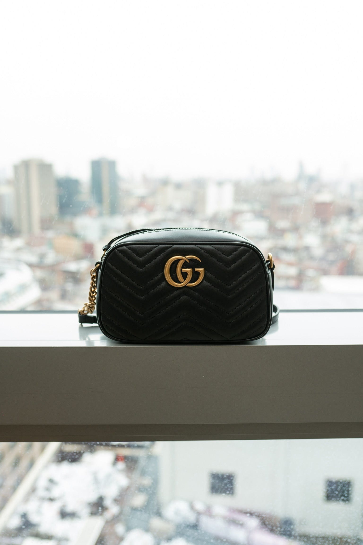 Gucci Gg Marmont Small Matelasse Shoulder Bag ASL3070