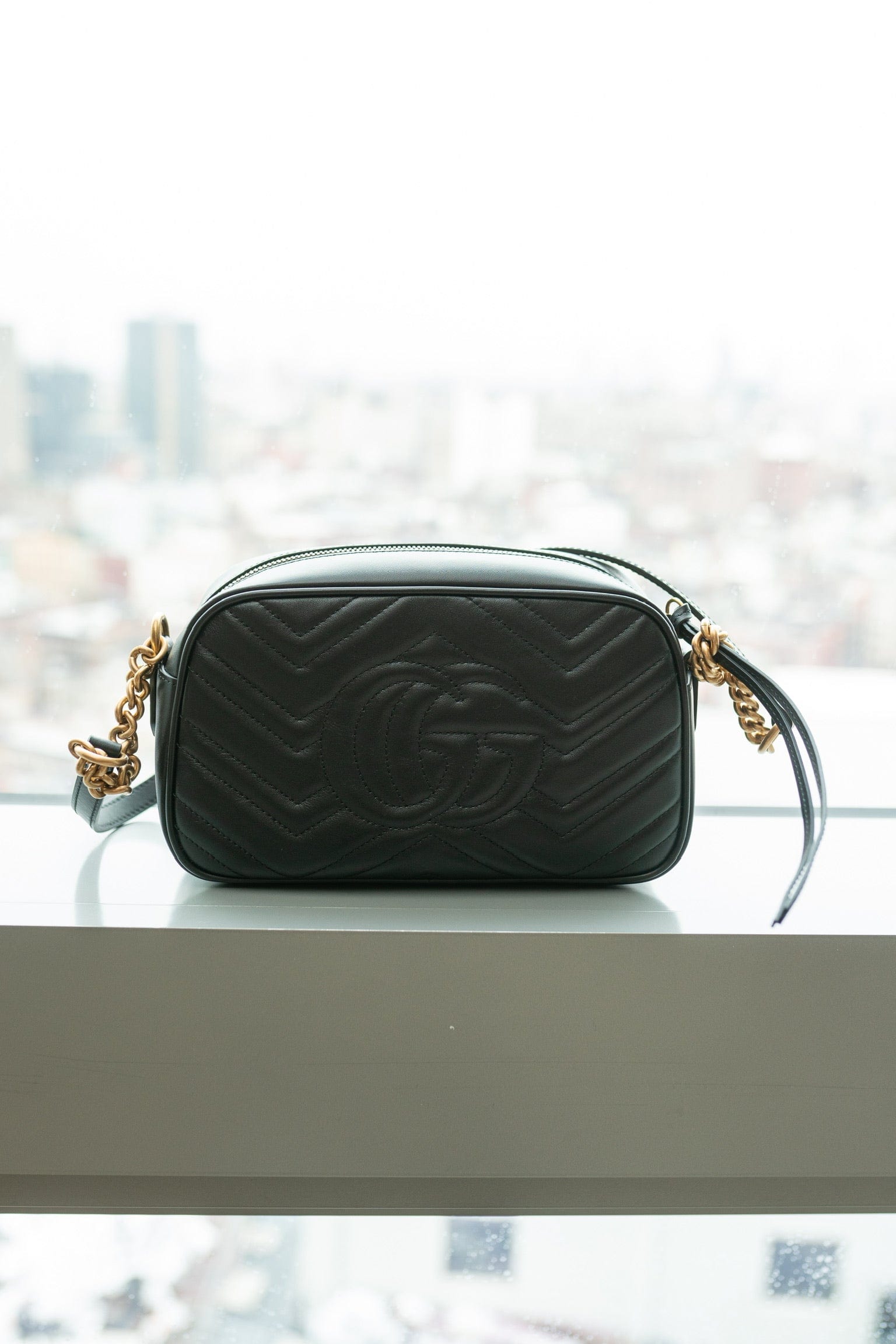 Gucci Gg Marmont Small Matelasse Shoulder Bag ASL3070