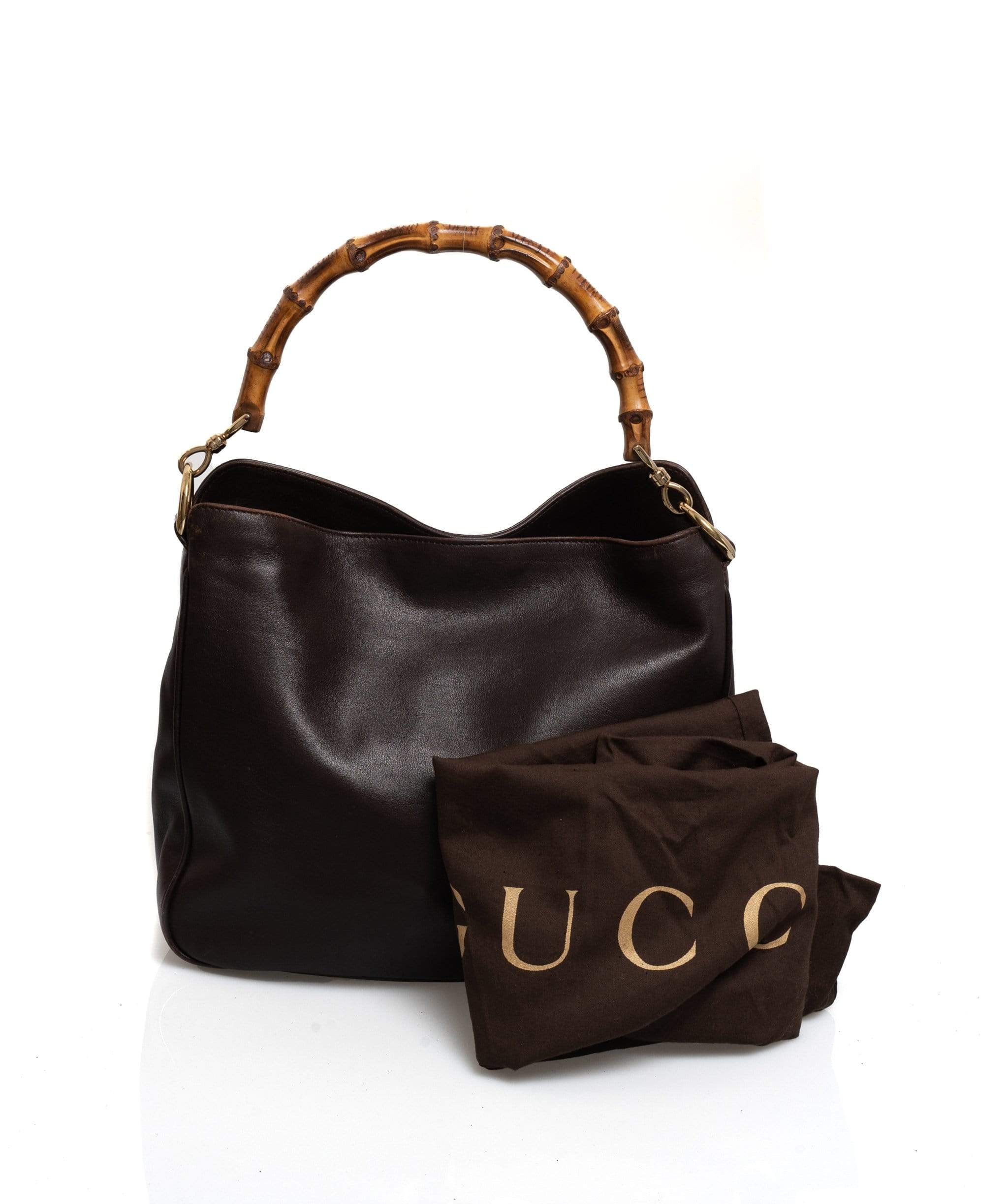 Gucci Gucci Bamboo Small Leather Handbag AW1260