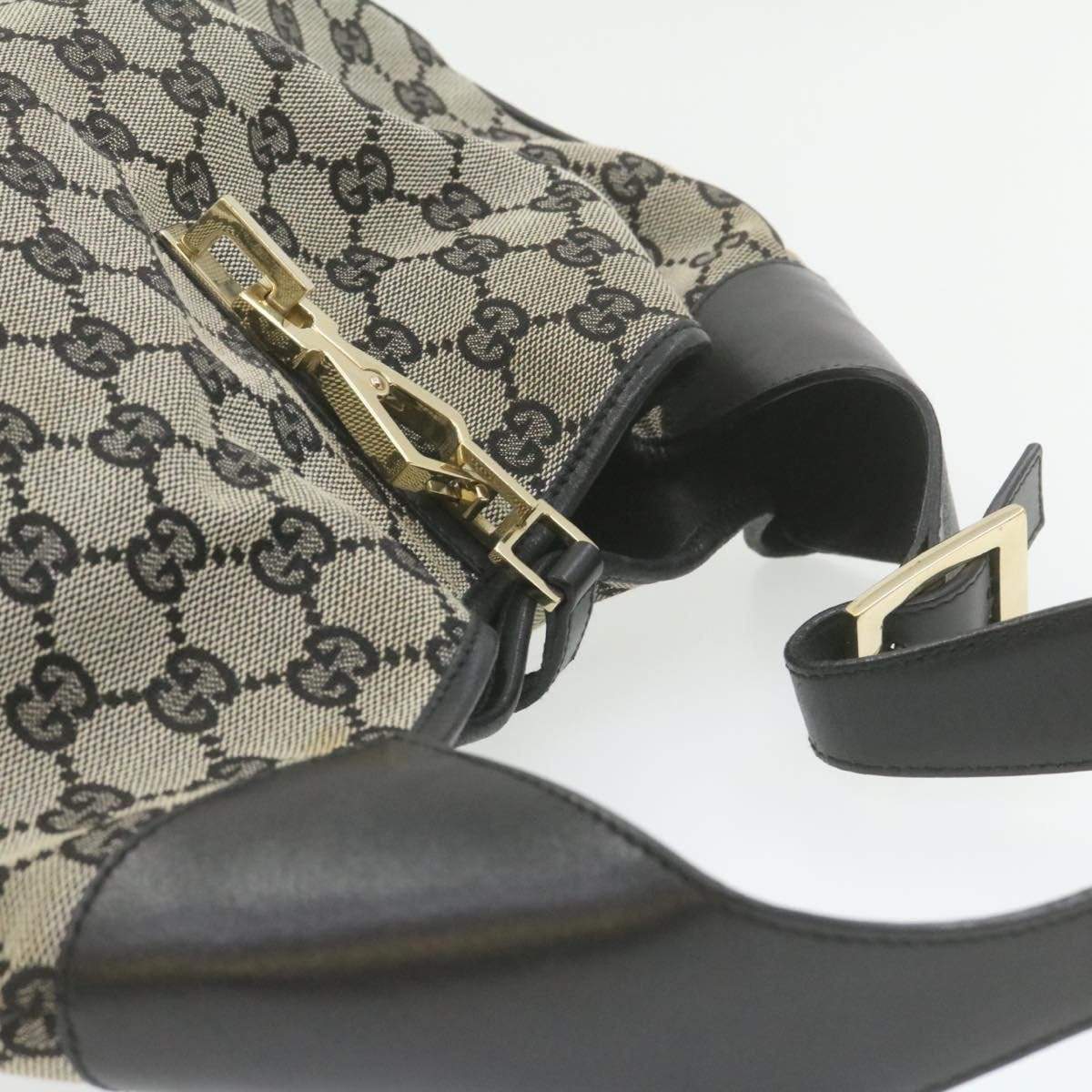 Gucci Gucci Black GG Canvas Jackie MW2742