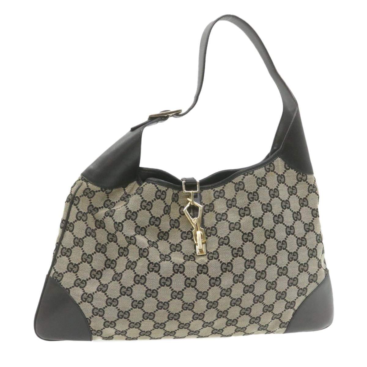 Gucci Gucci Black GG Canvas Jackie MW2742