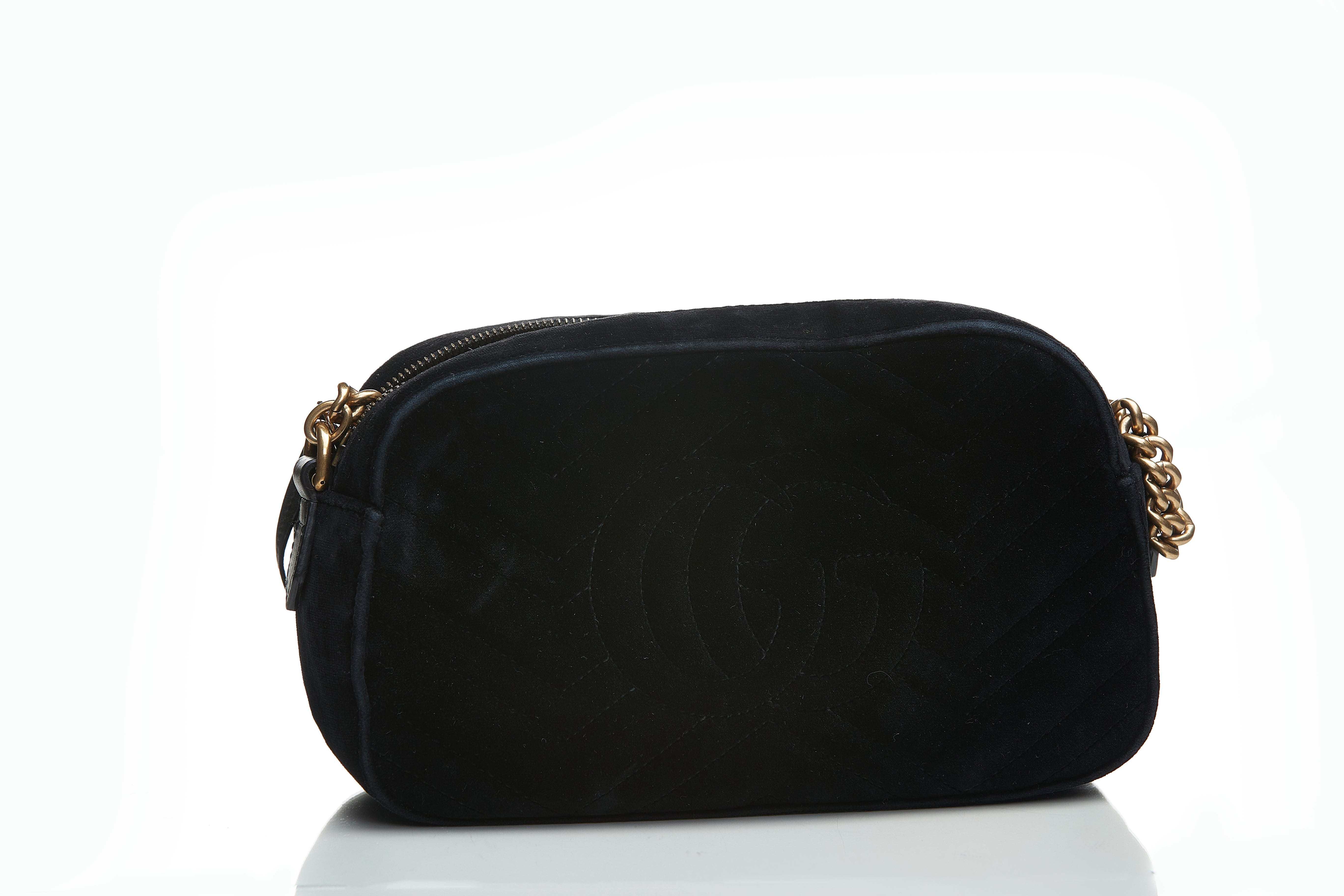 Gucci Gucci Black Marmont Velvet