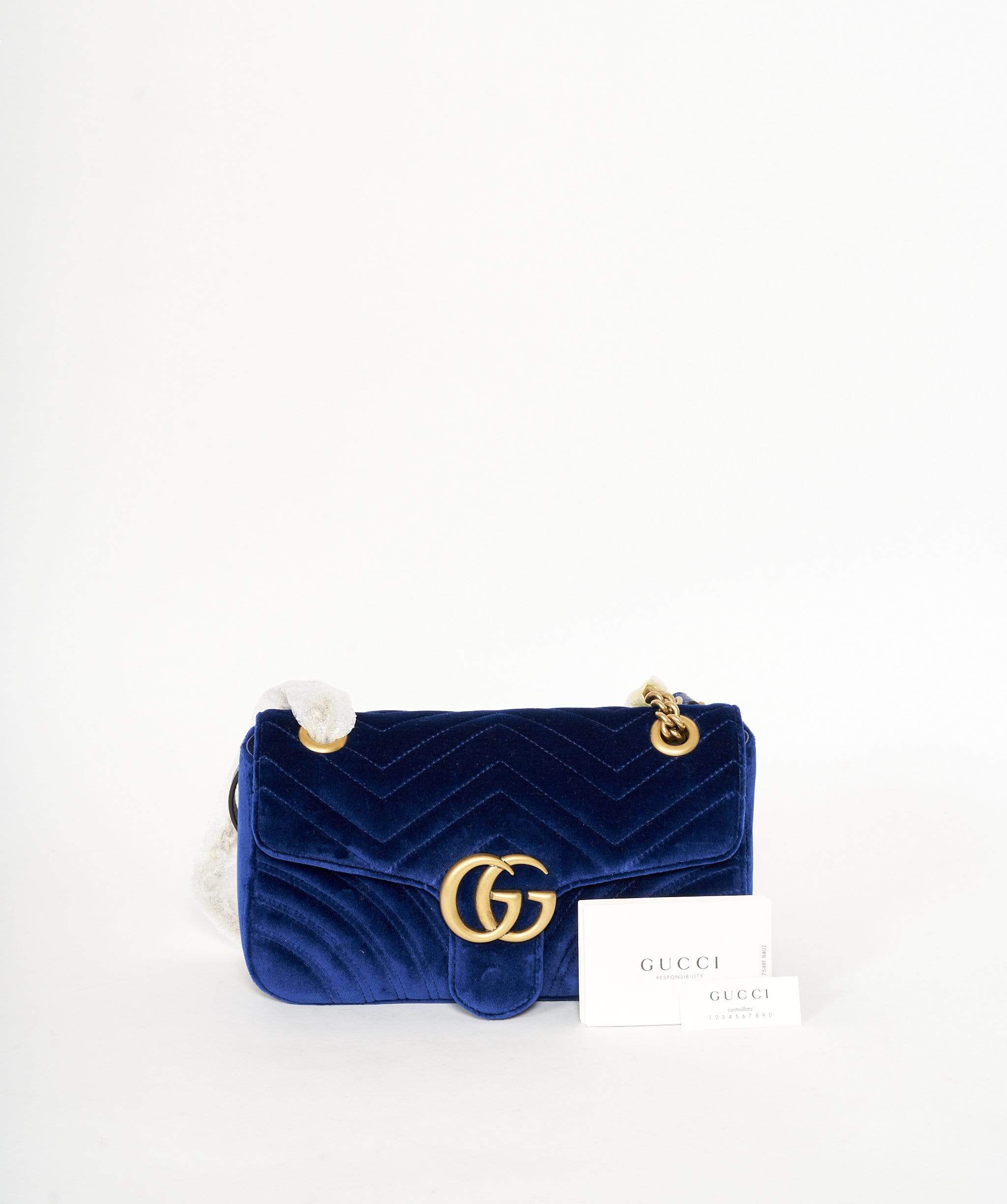 Gucci Gucci Blue Velvet Marmont