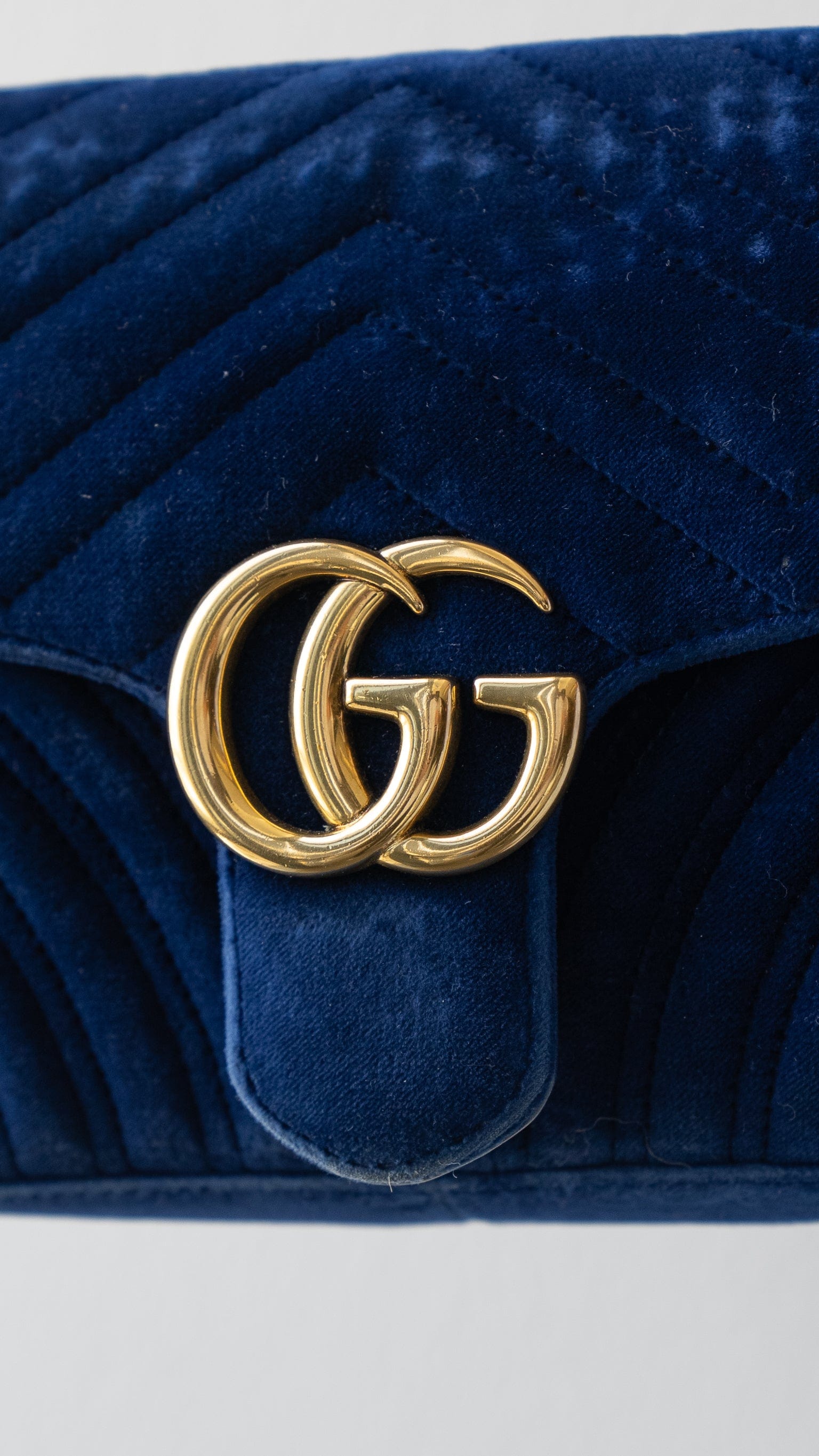 Gucci Gucci Blue Velvet Marmont RJL1696