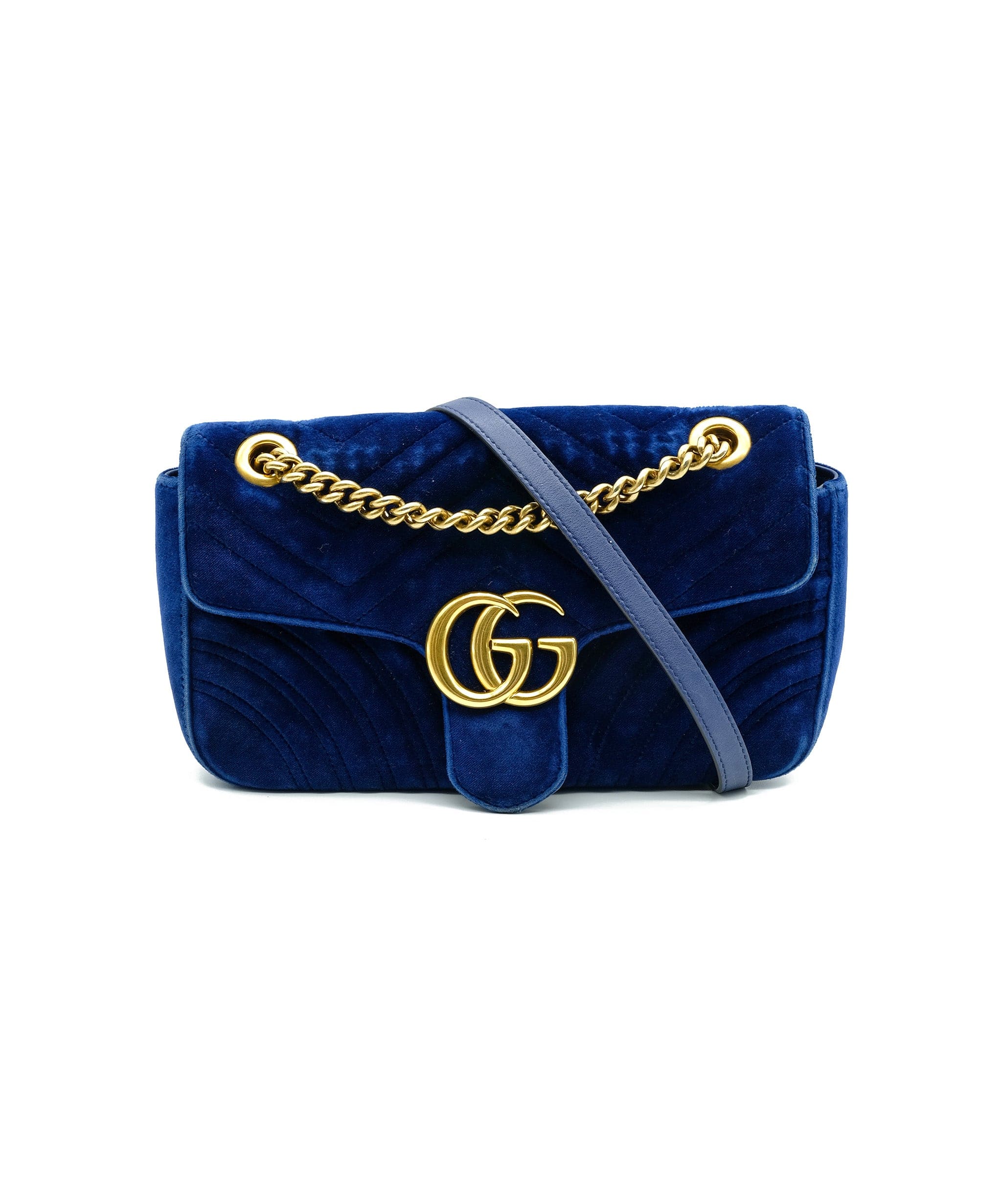 Gucci Gucci Blue Velvet Marmont RJL1696