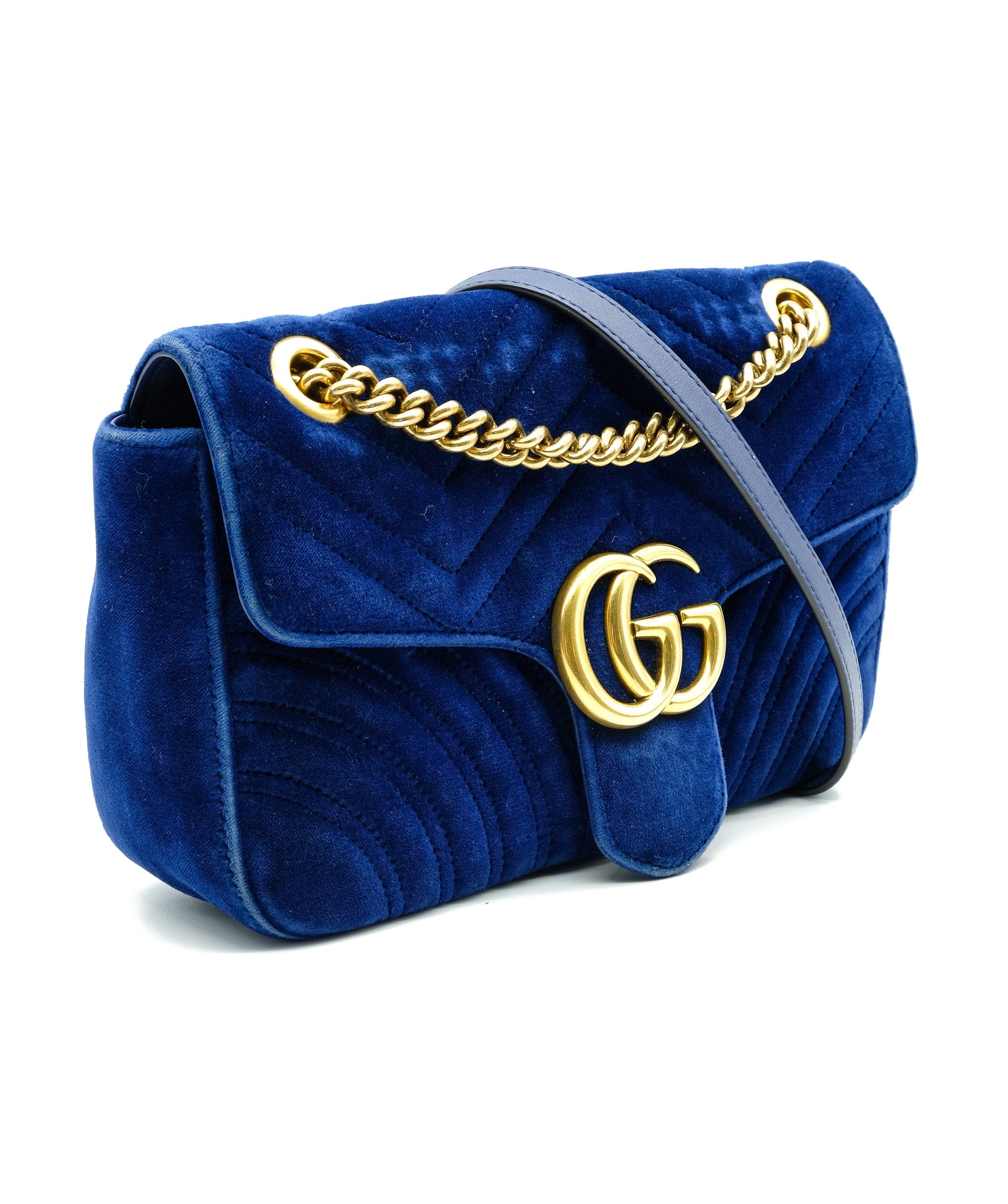 Gucci Gucci Blue Velvet Marmont RJL1696