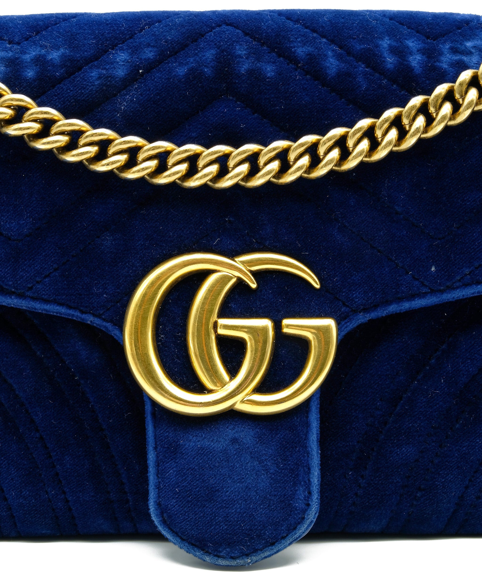 Gucci Gucci Blue Velvet Marmont RJL1696