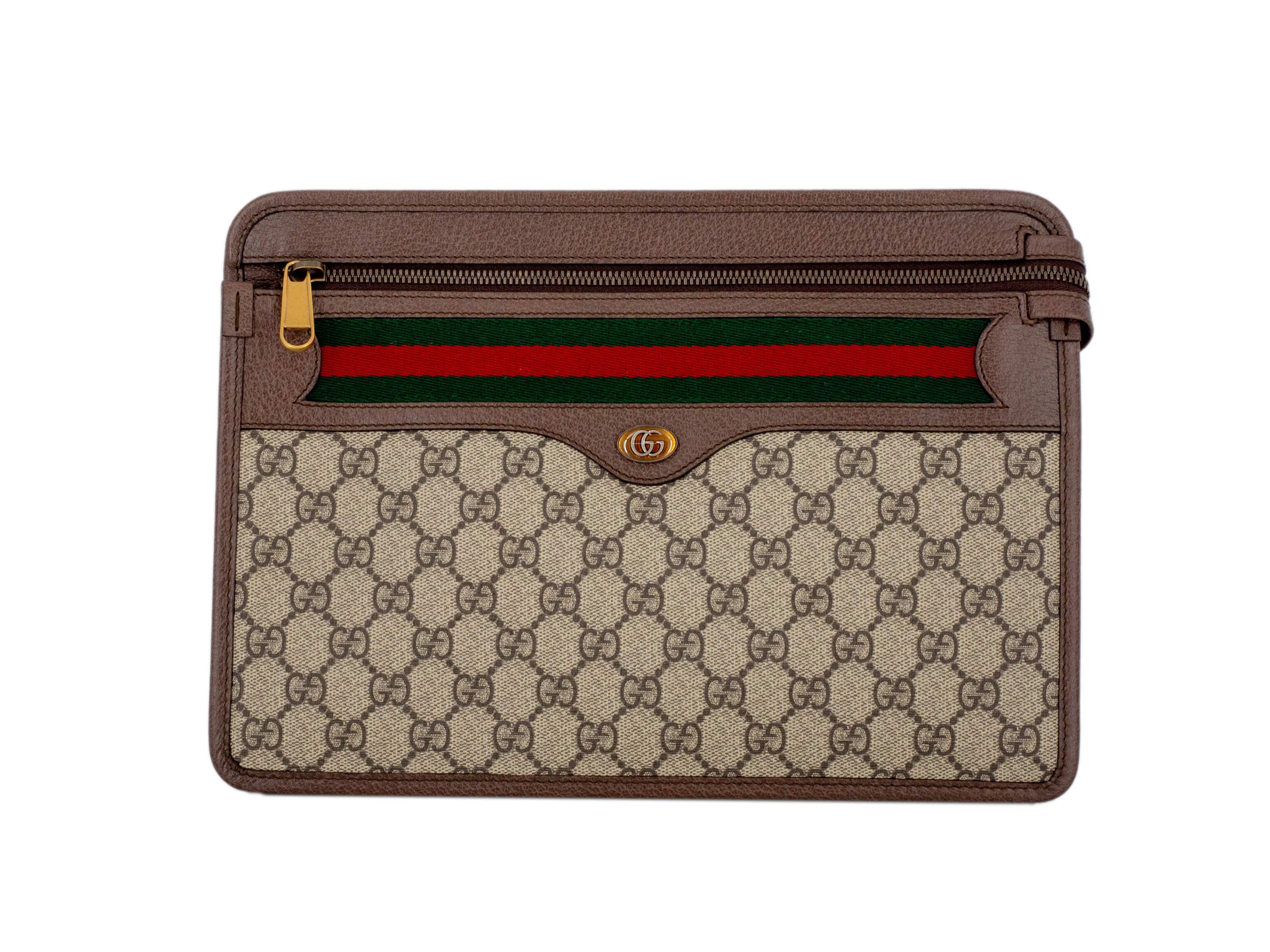 Gucci Gucci Brown GG Clutch RJL1783