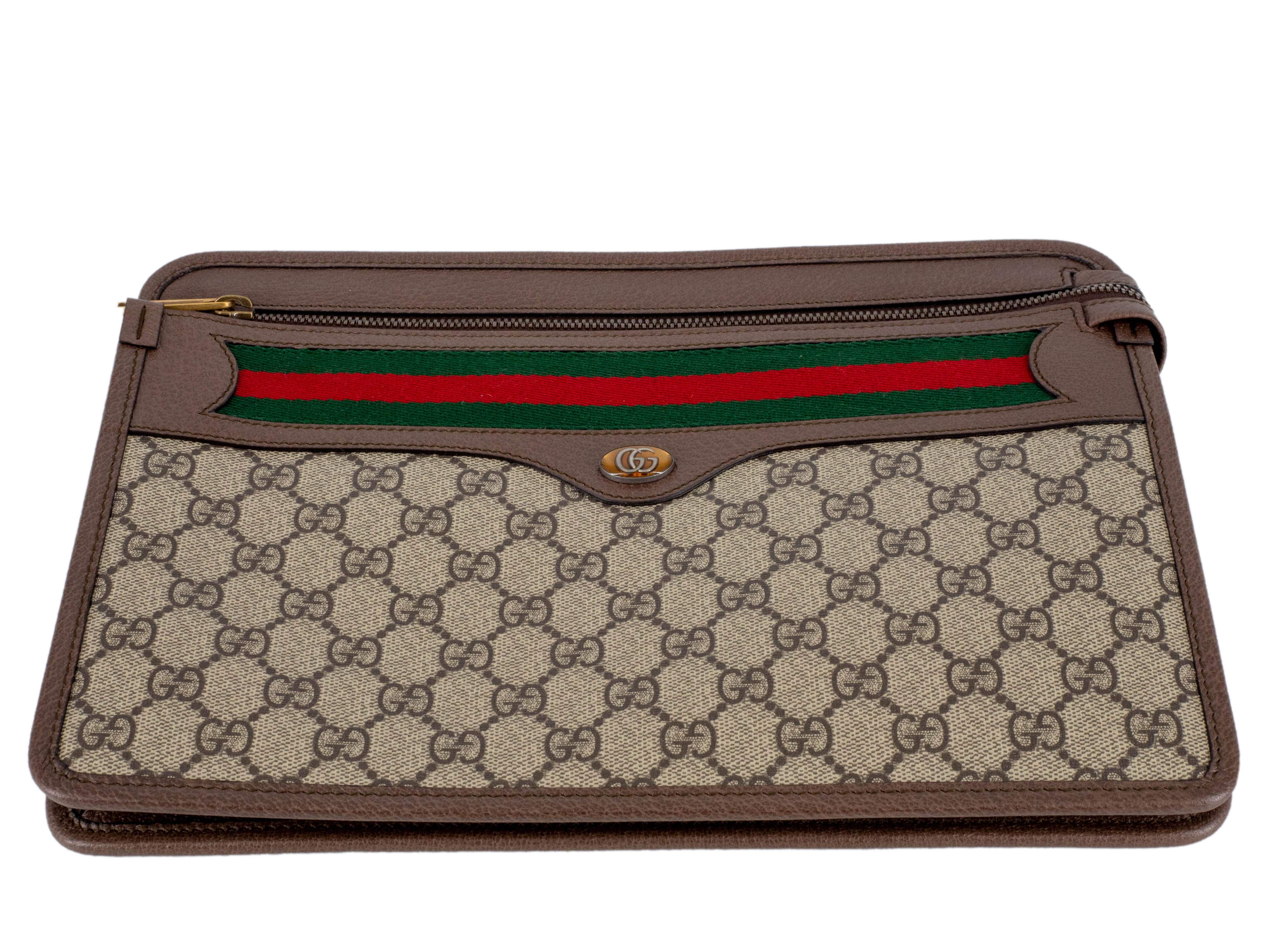 Gucci Gucci Brown GG Clutch RJL1783