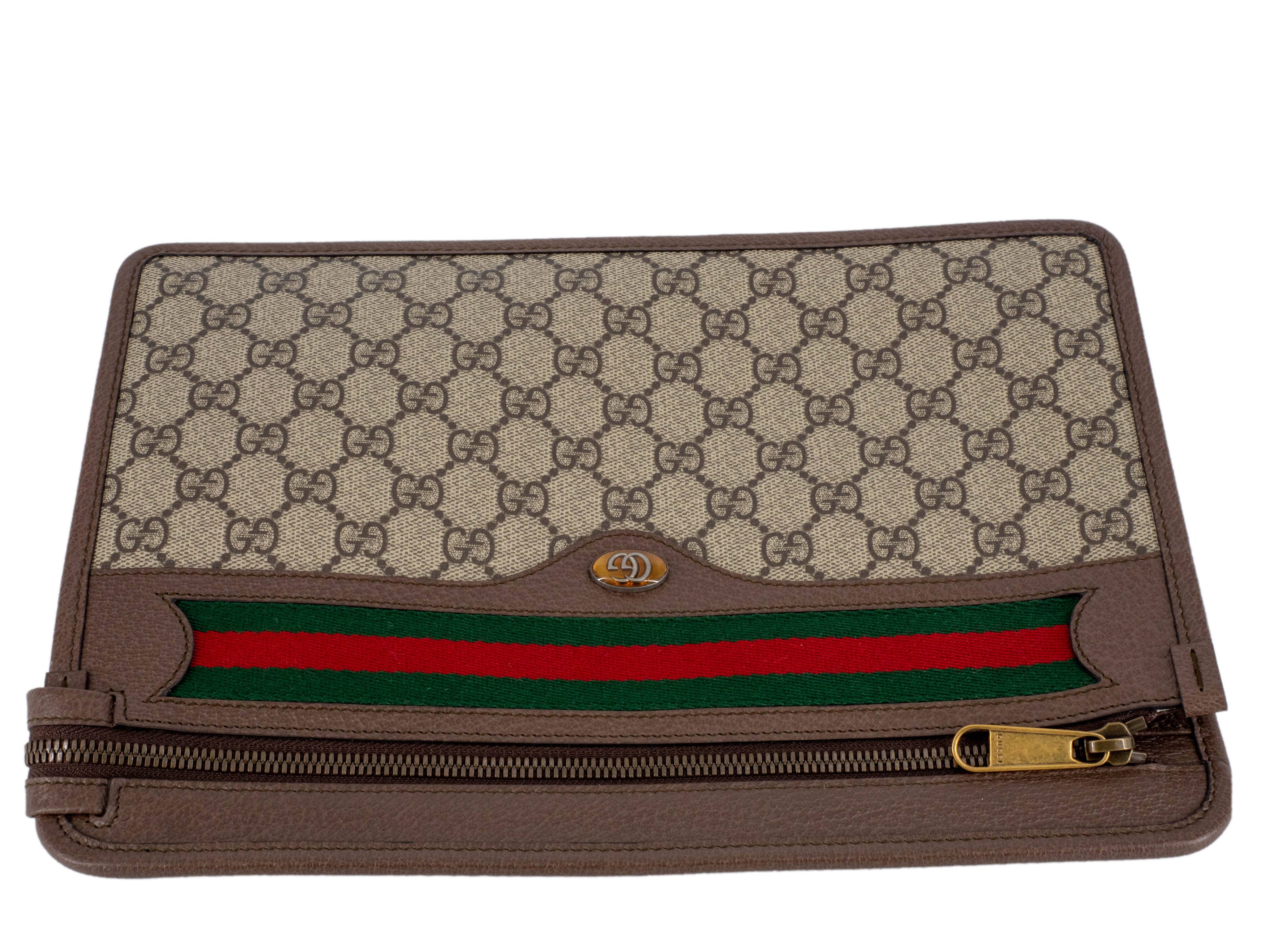 Gucci Gucci Brown GG Clutch RJL1783