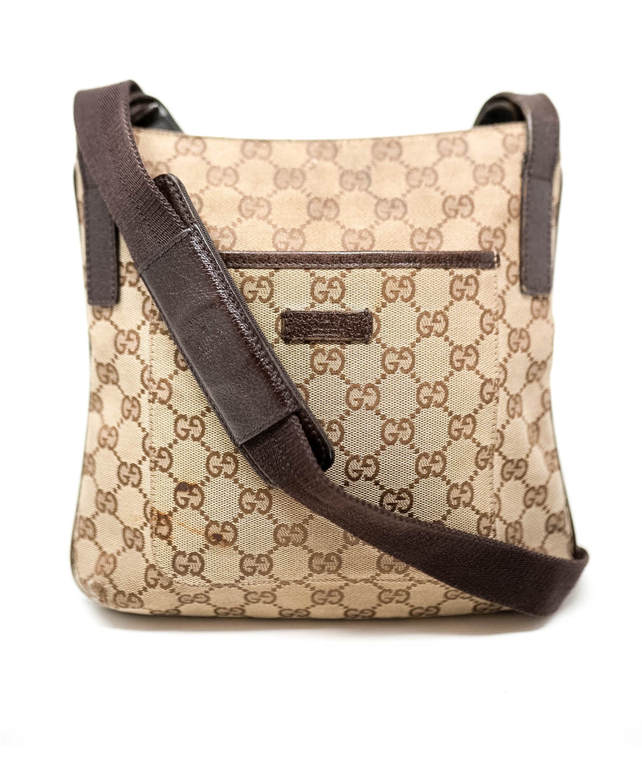 Gucci Gucci canvas messenger bag - ADL2004