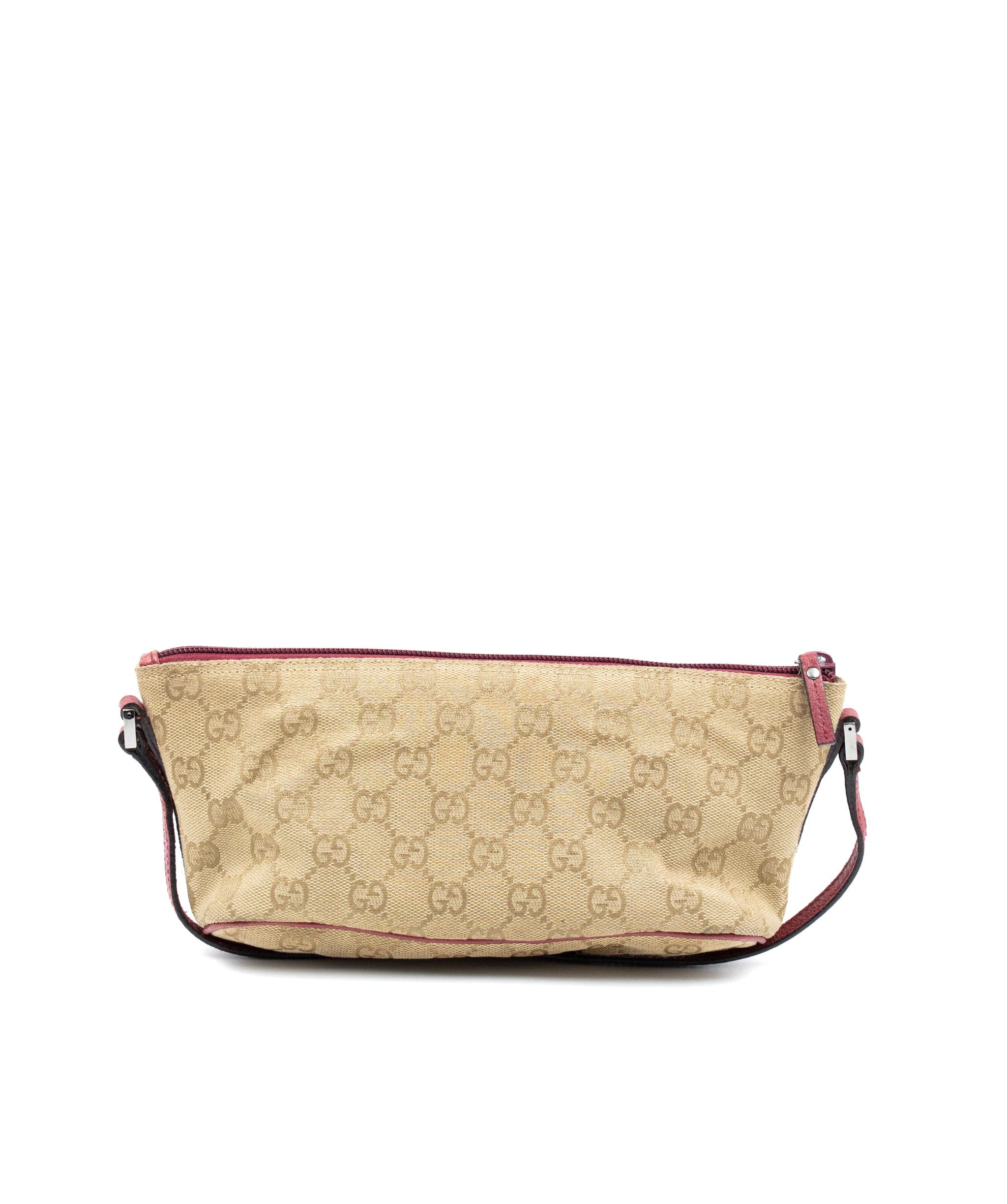 Gucci Gucci Canvas pouch pink strap - ADL1906