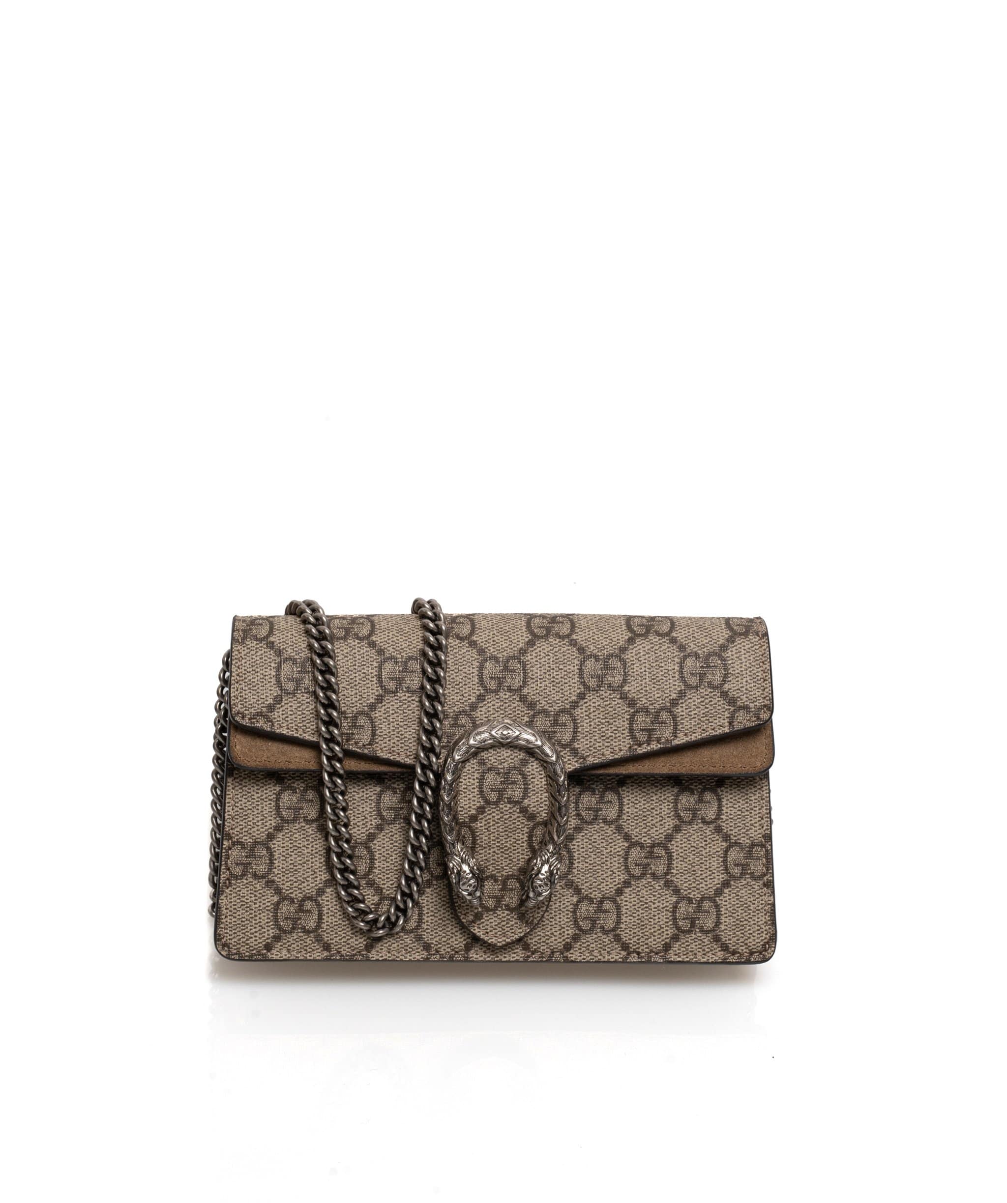 Gucci Gucci Dionysus Super mini GG Monogram Bag - ADL1418