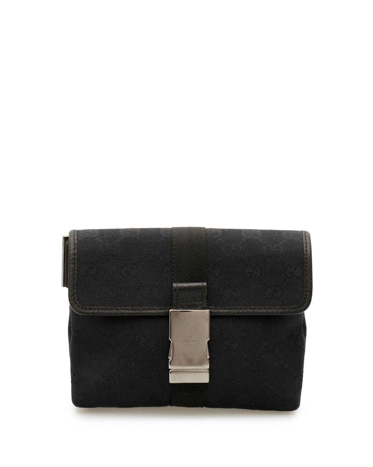 Gucci Gucci GG Canvas Black Belt bag - ADL1673