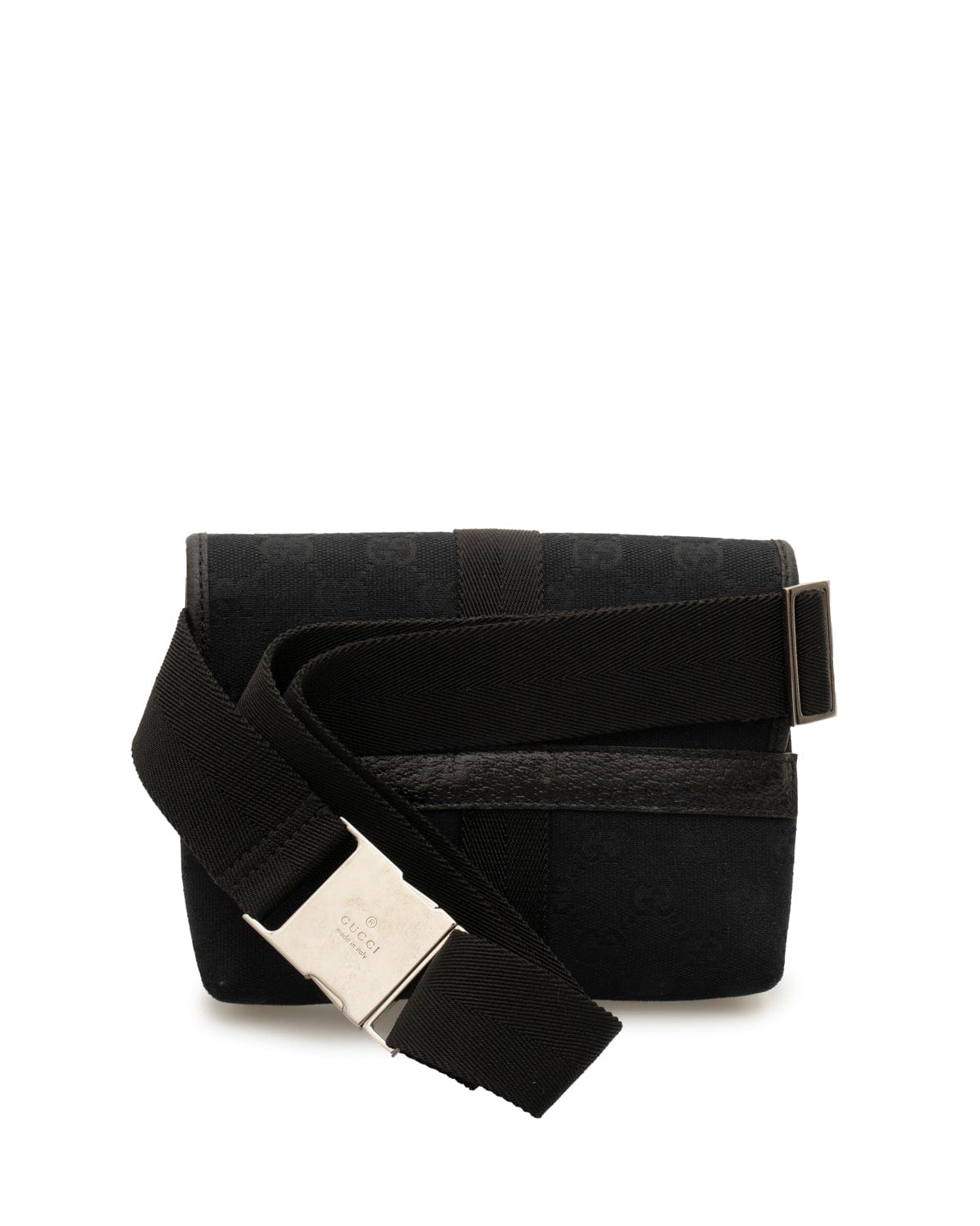 Gucci Gucci GG Canvas Black Belt bag - ADL1673