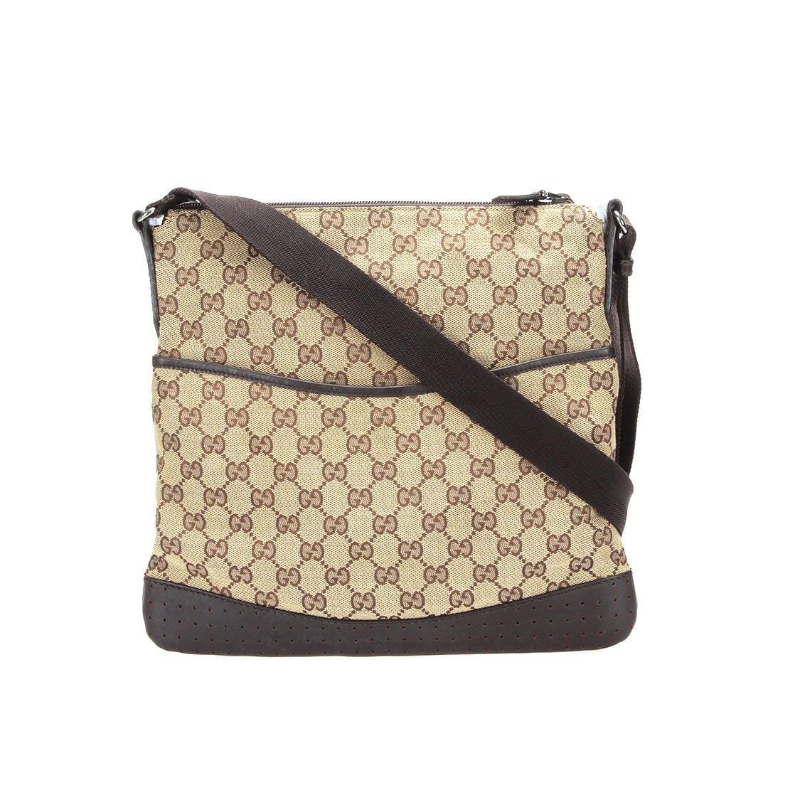 Gucci Gucci GG Canvas Crossbody Bag