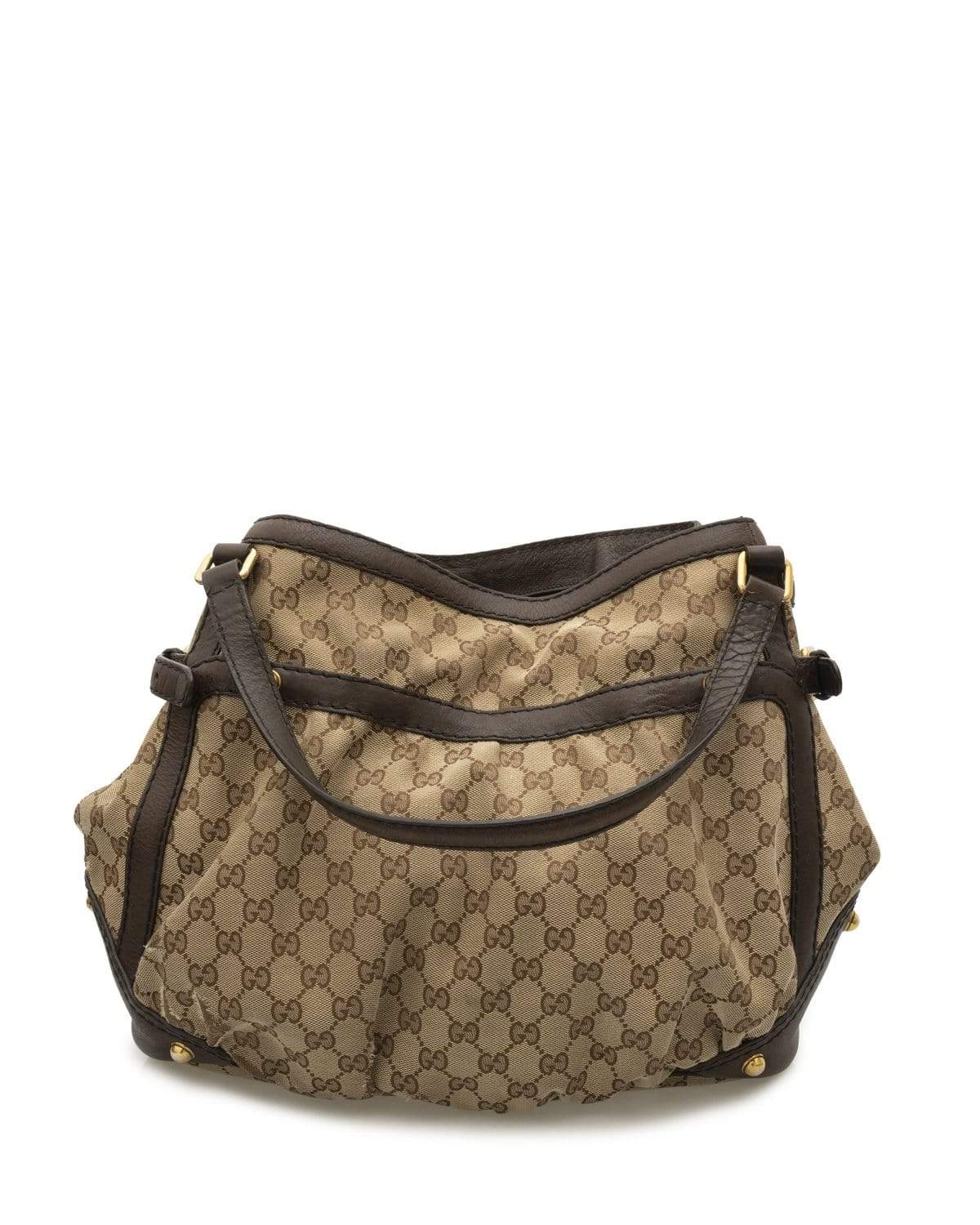 Gucci Gucci GG Canvas Horsebit Tote Bag - AWL2117