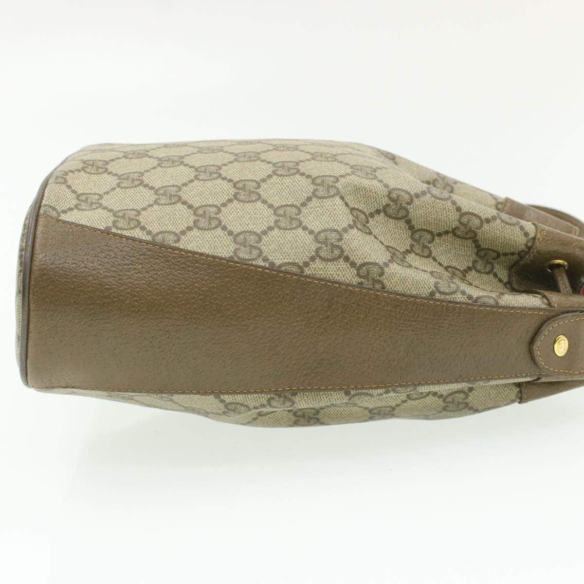 Gucci GUCCI GG Canvas Sherry Line Web Shoulder Bag