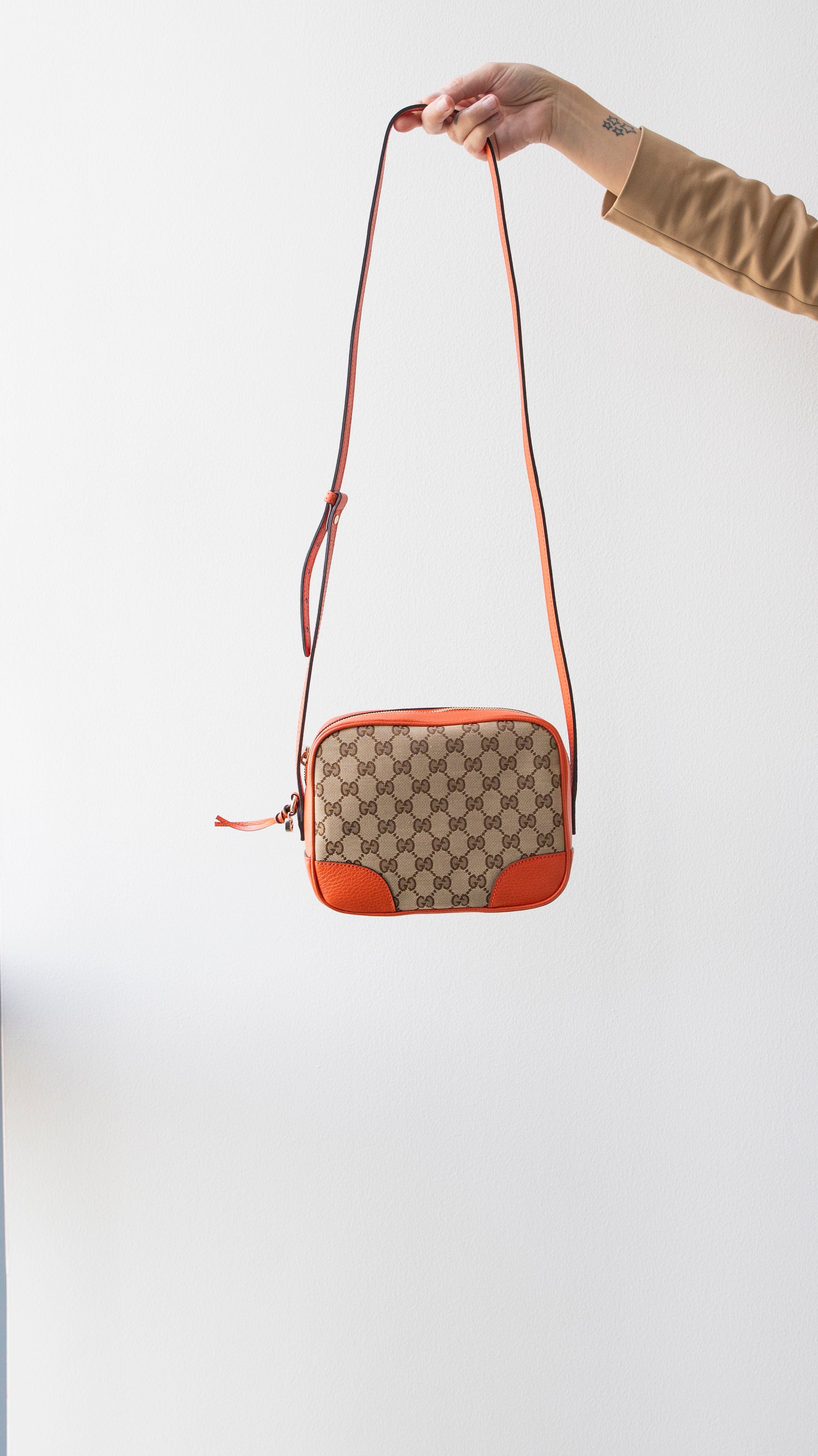 Gucci Gucci GG Orange/Beige Camera bag ASL3125