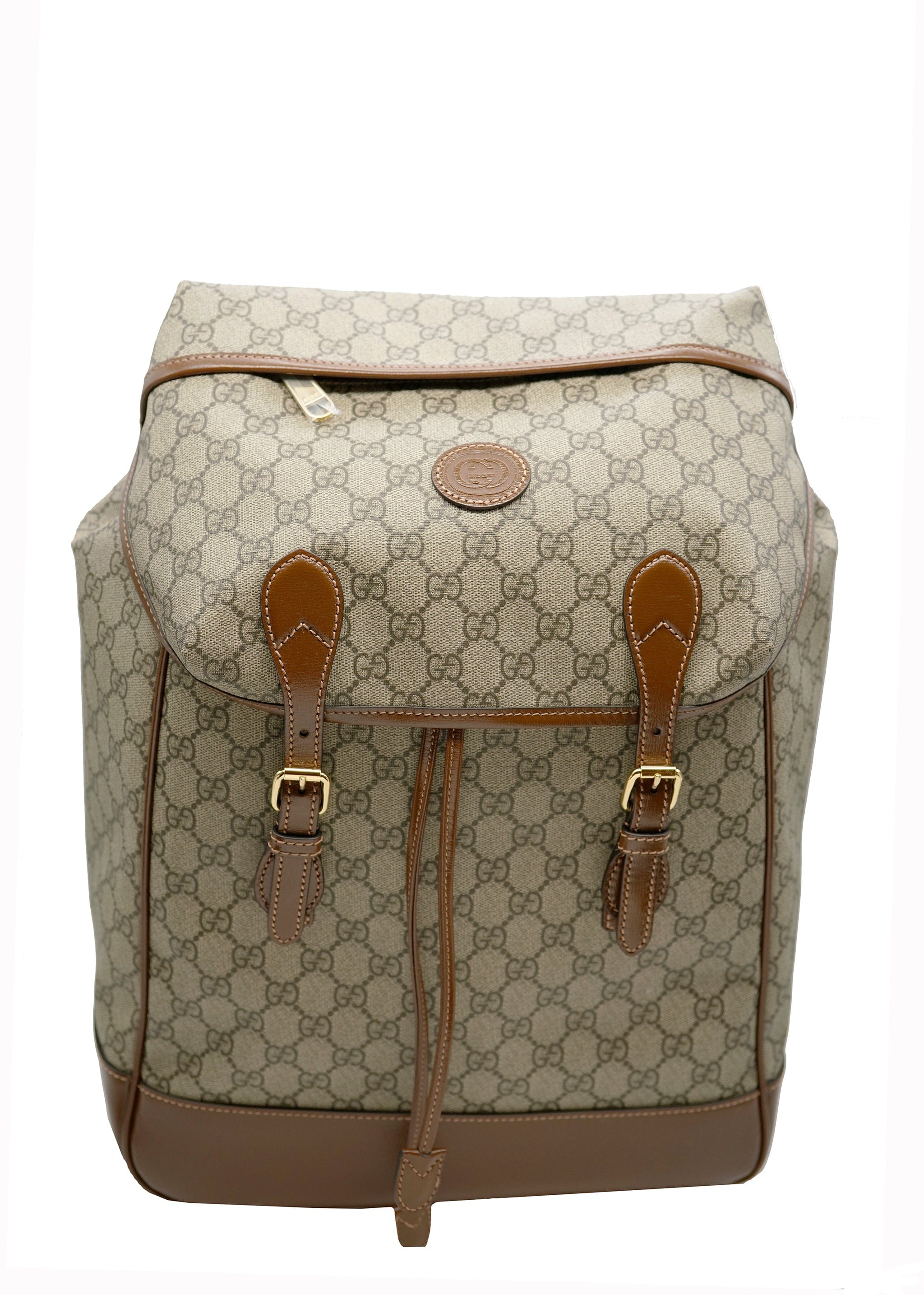 Gucci Gucci GG-Supreme leather backpack 696013 493075 - AWC1966