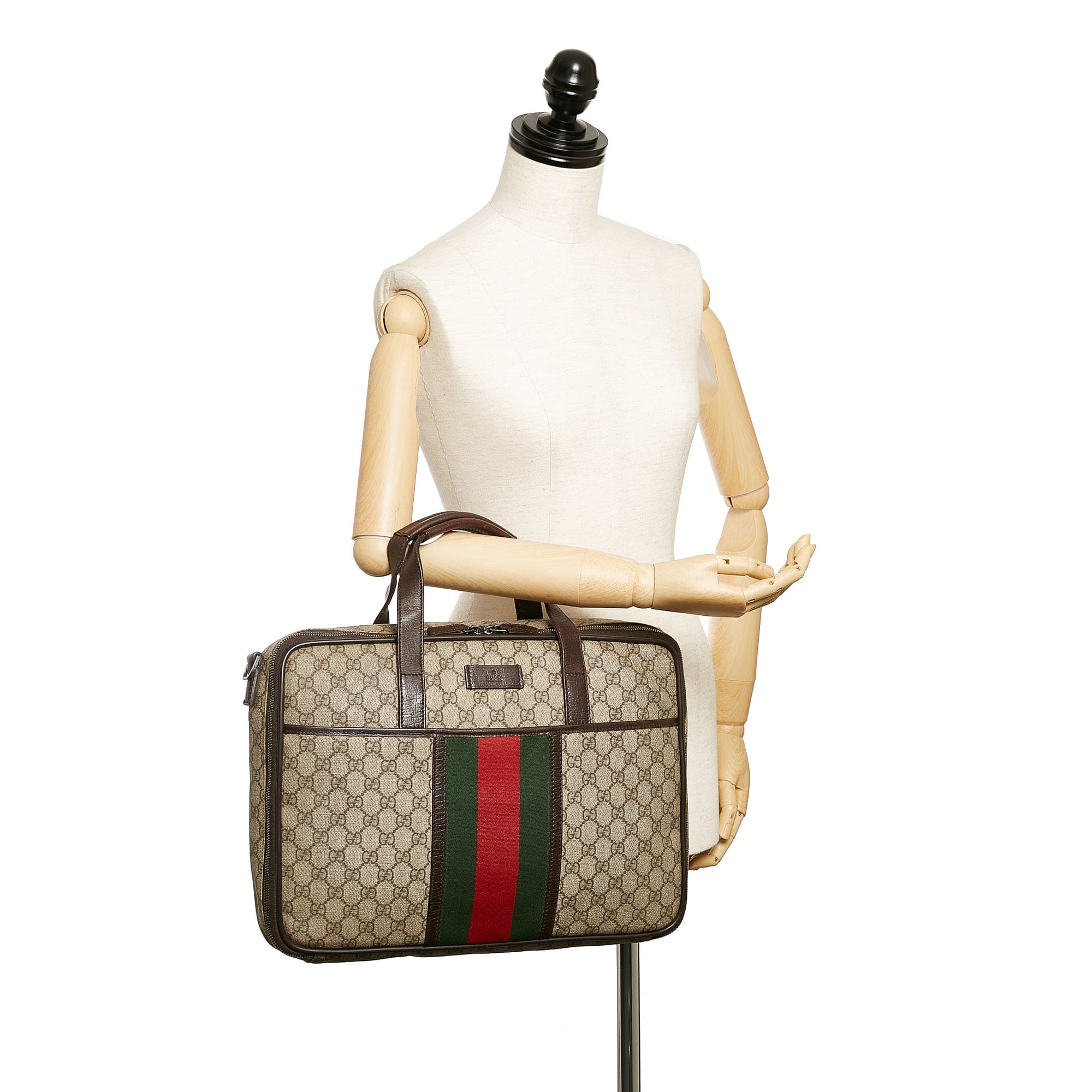 Gucci Gucci GG Supreme Web Business Bag - AWL2513