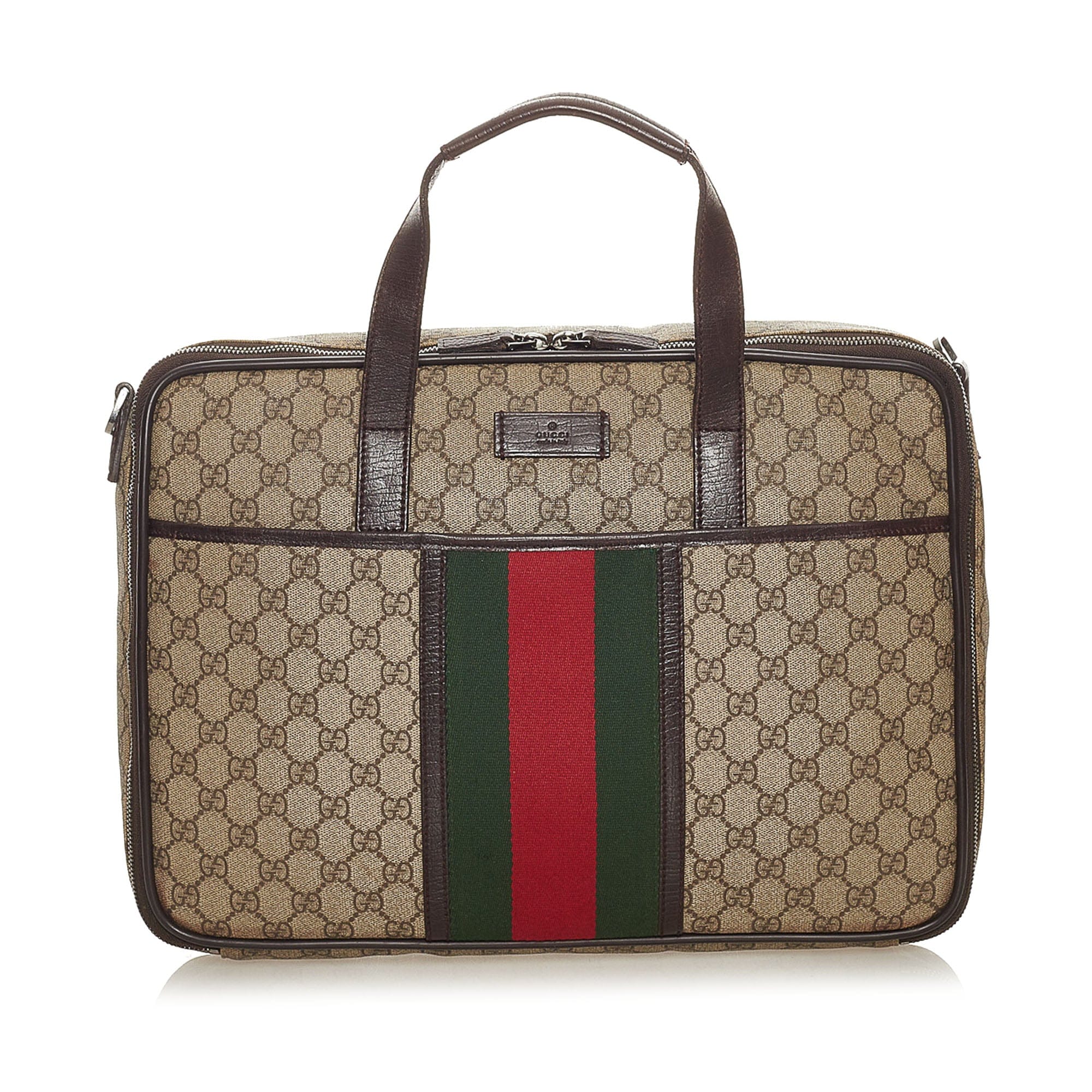 Gucci Gucci GG Supreme Web Business Bag - AWL2513