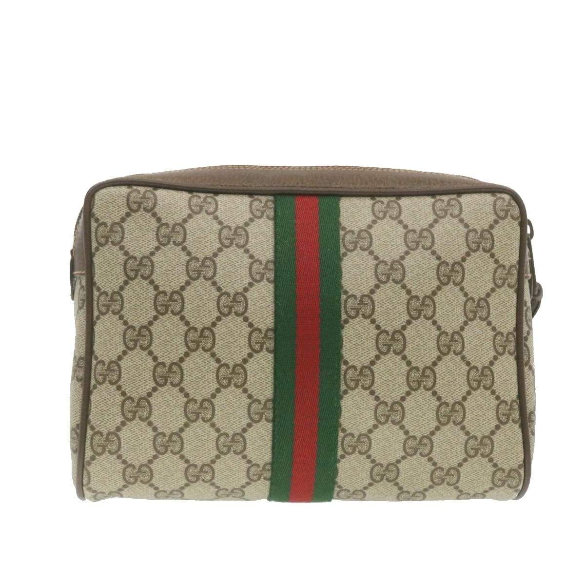 Gucci Gucci GG Supreme Web Clutch Bag