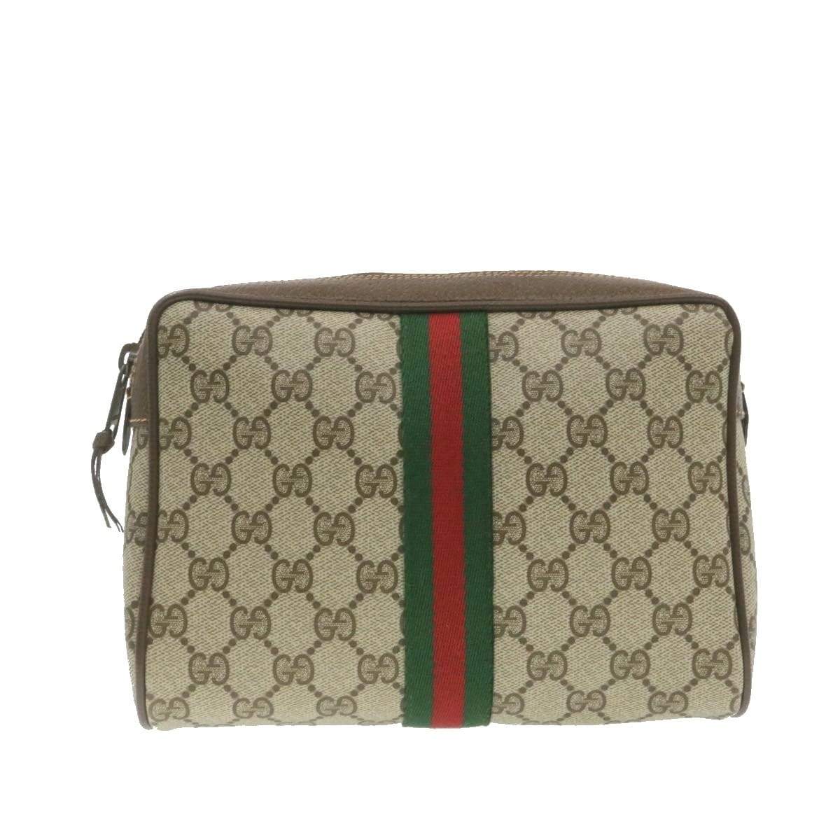 Gucci Gucci GG Supreme Web Clutch Bag