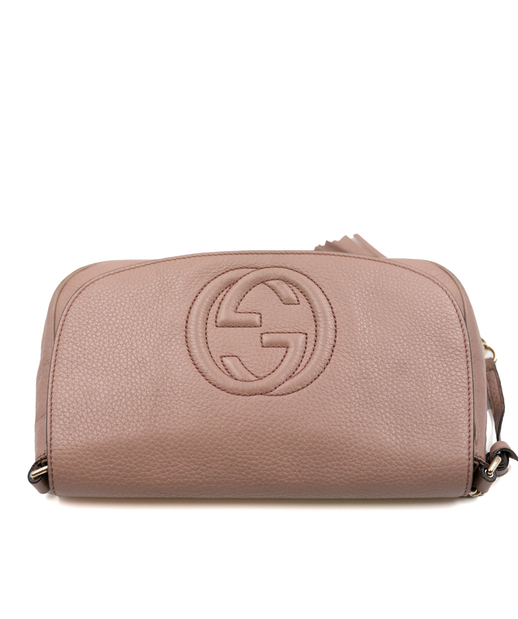 Gucci Gucci Grained leather Dust Pink bag - ADL2009