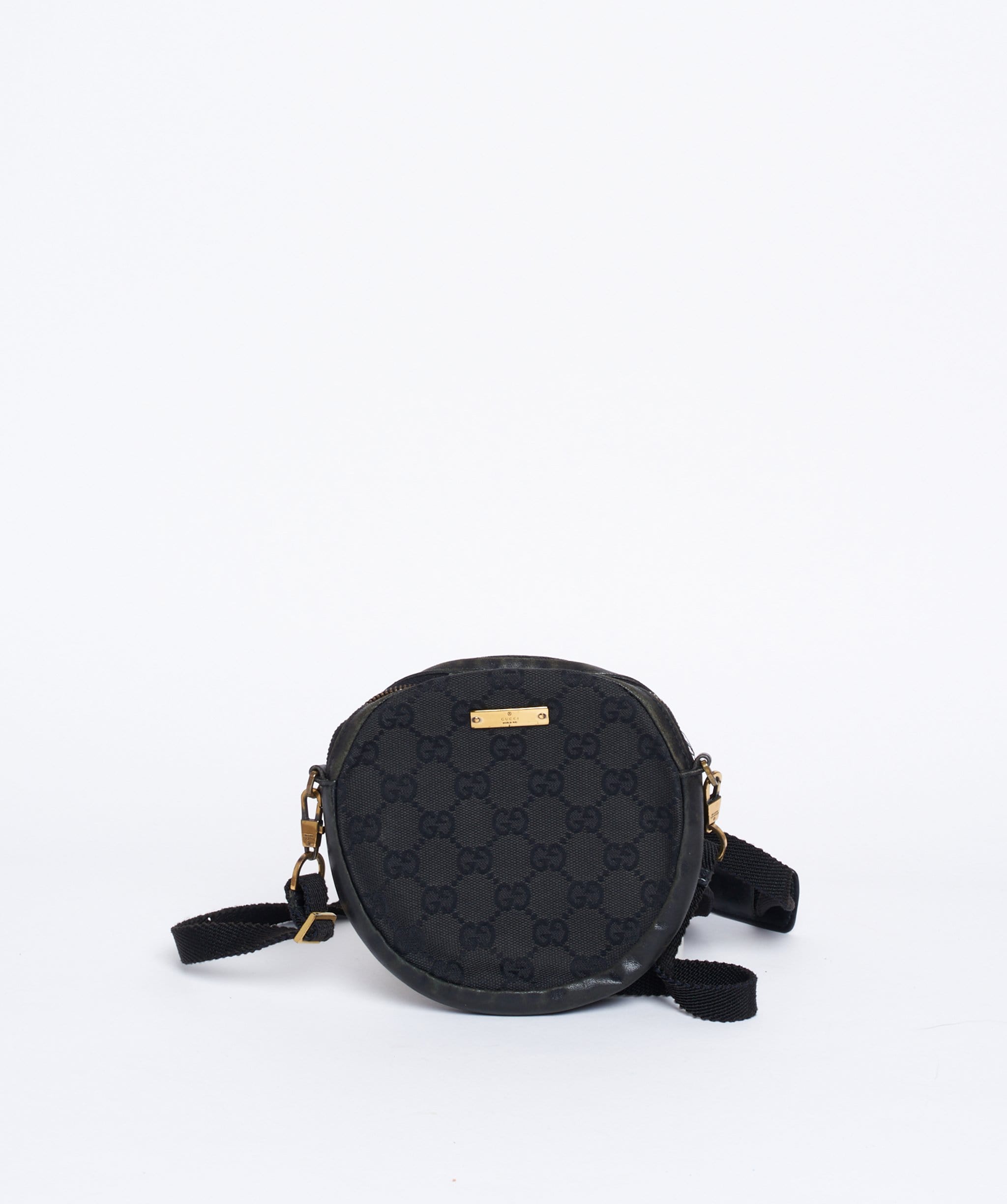 Gucci Gucci Guccisima Mini Round Crossbody Bag