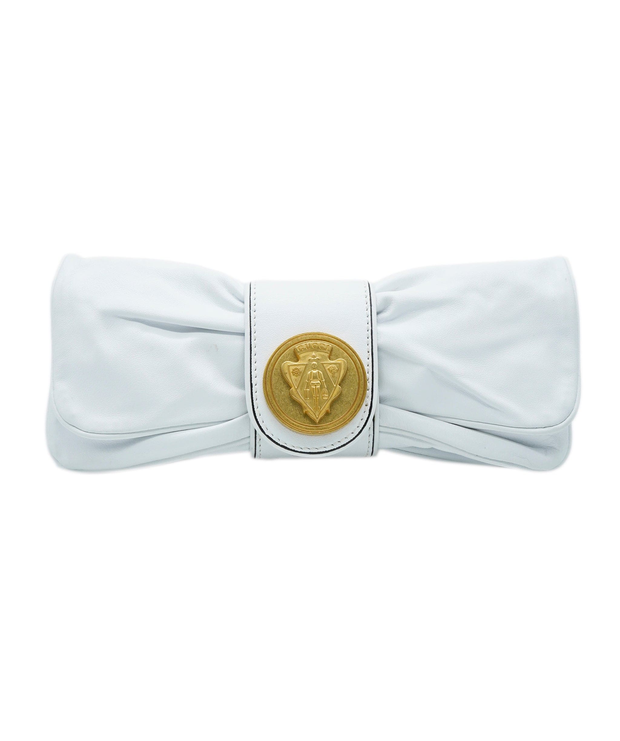 Gucci Gucci Hysteria White Medallion Clutch  - ADL1151