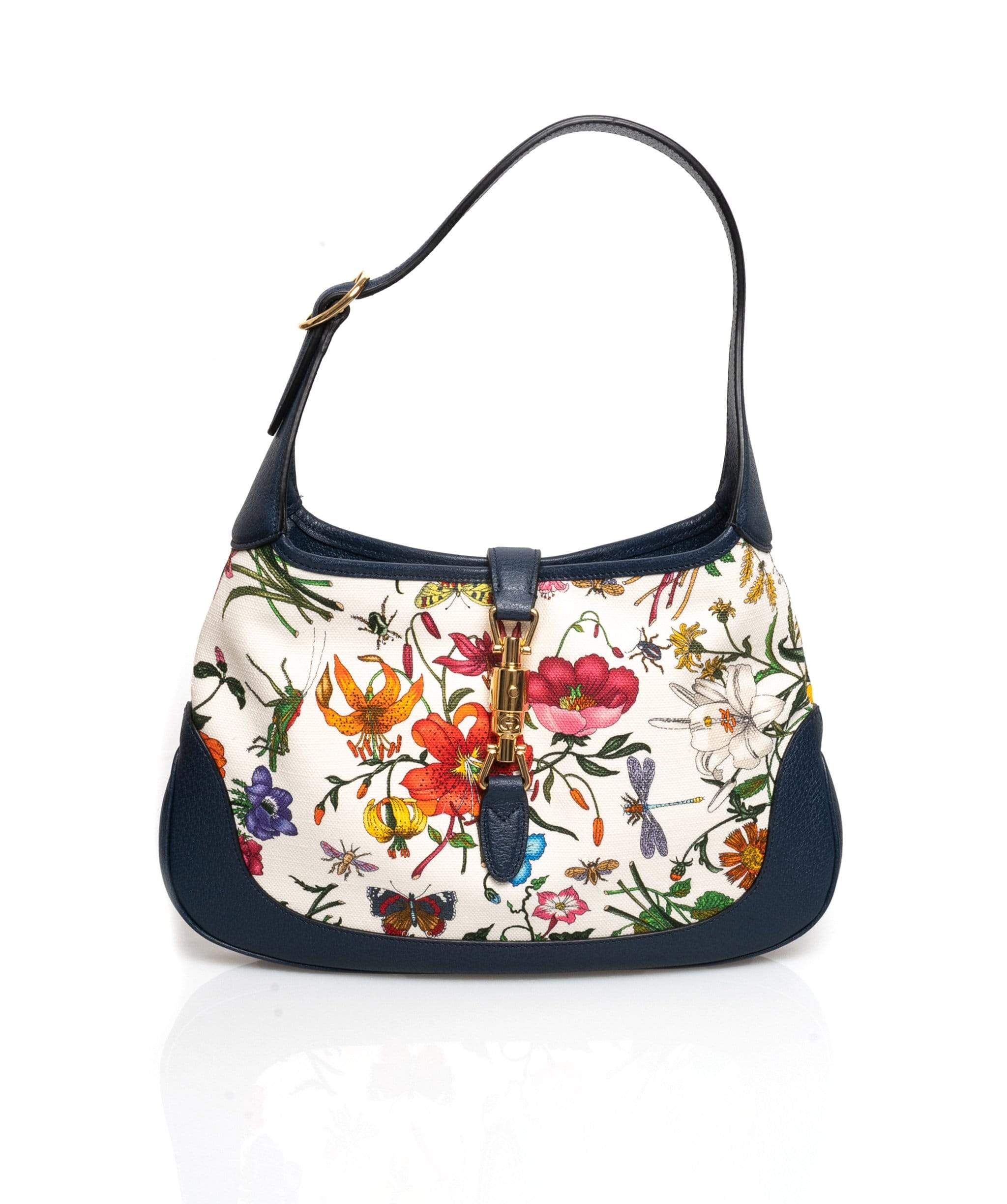 Gucci Gucci Jackie O Floral Hobo Bag NW3788