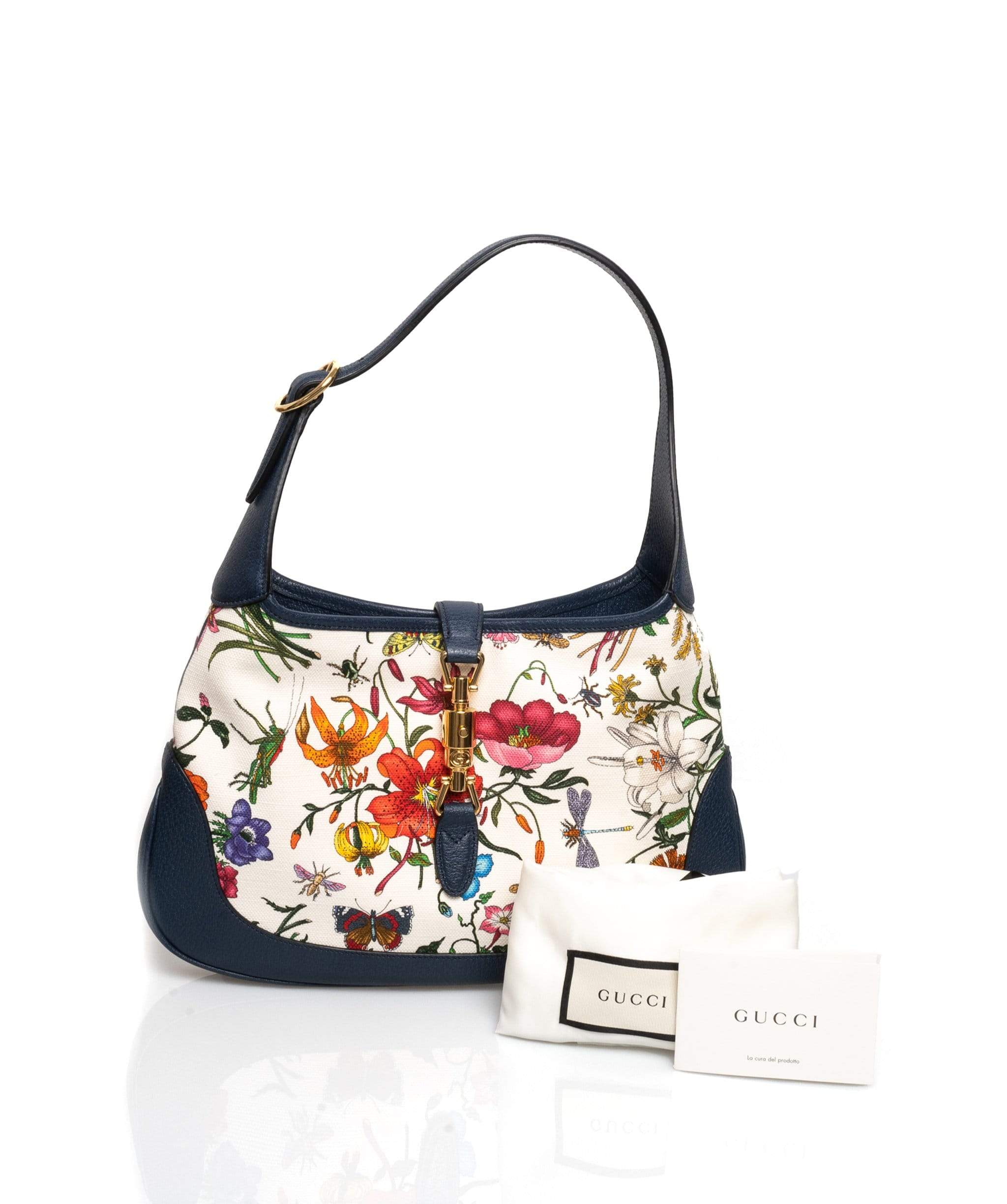 Gucci Gucci Jackie O Floral Hobo Bag NW3788