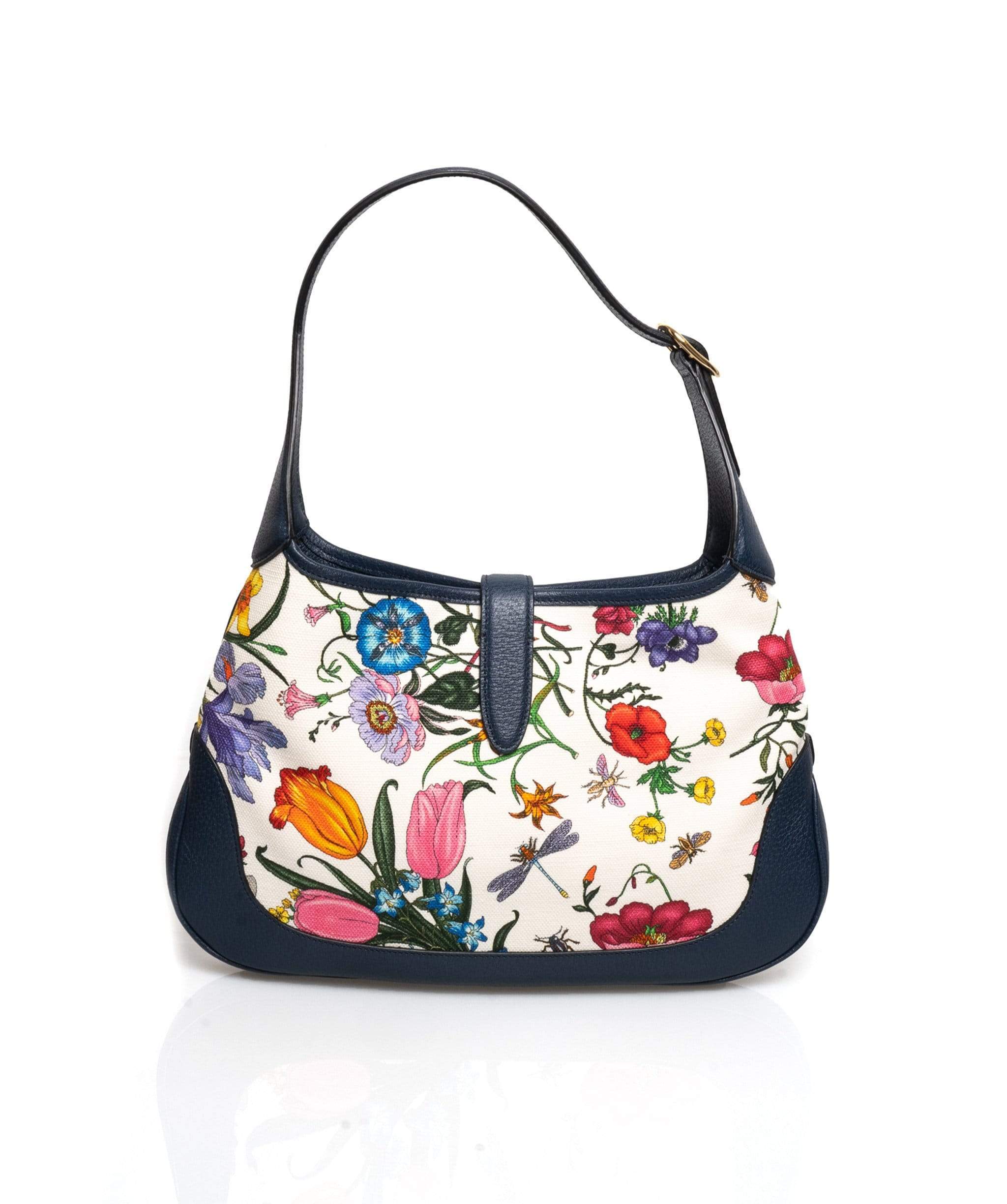 Gucci Gucci Jackie O Floral Hobo Bag NW3788