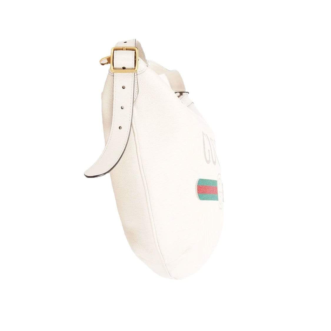 Gucci Gucci Leather Logo Crossbody Bag