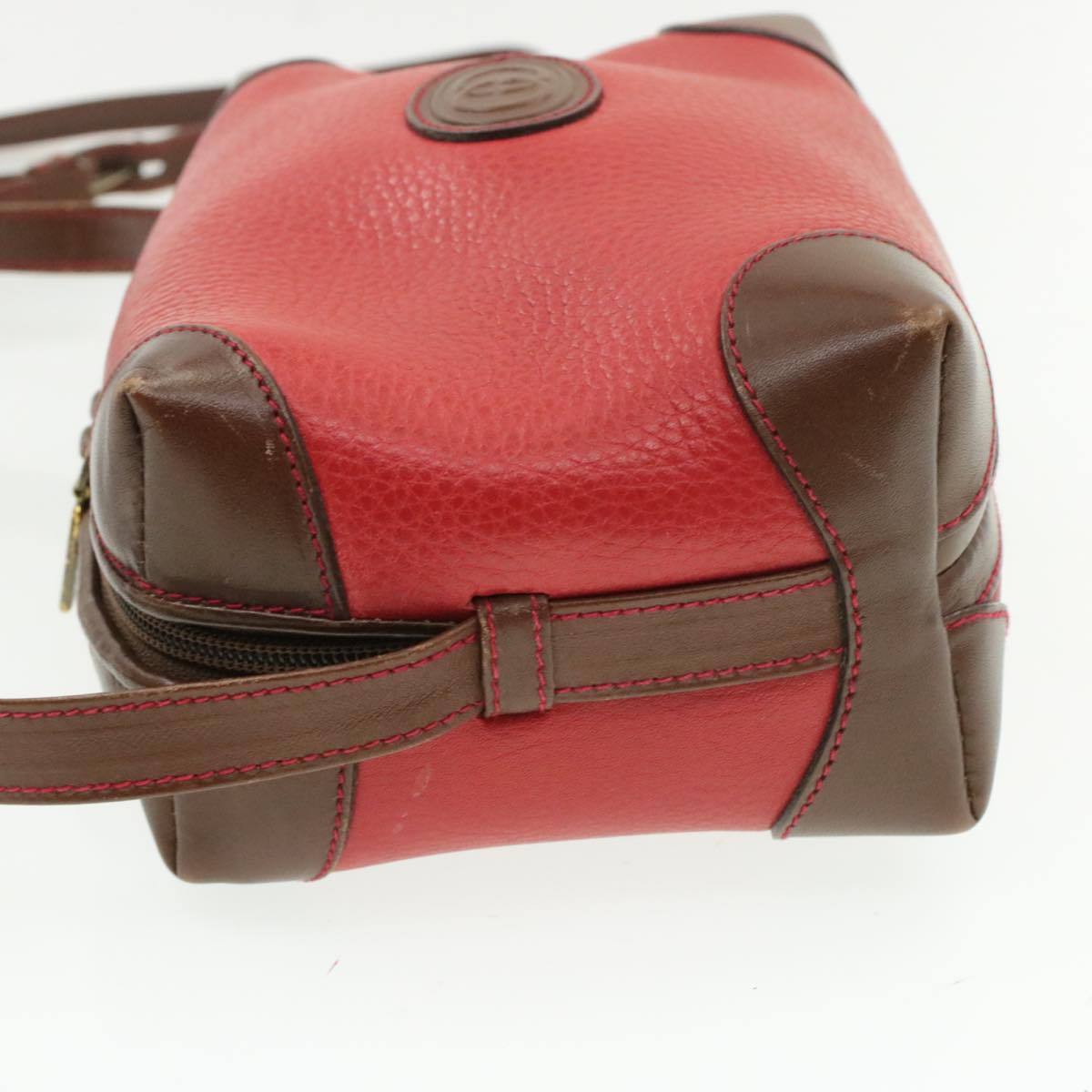 Gucci Gucci Leather Shoulder Bag Red