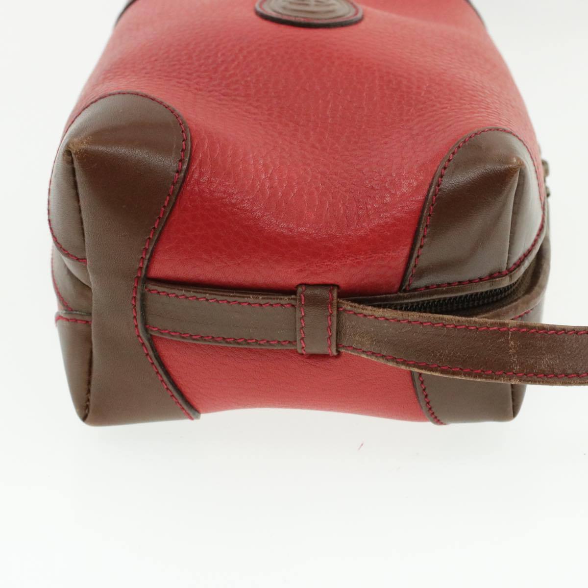 Gucci Gucci Leather Shoulder Bag Red