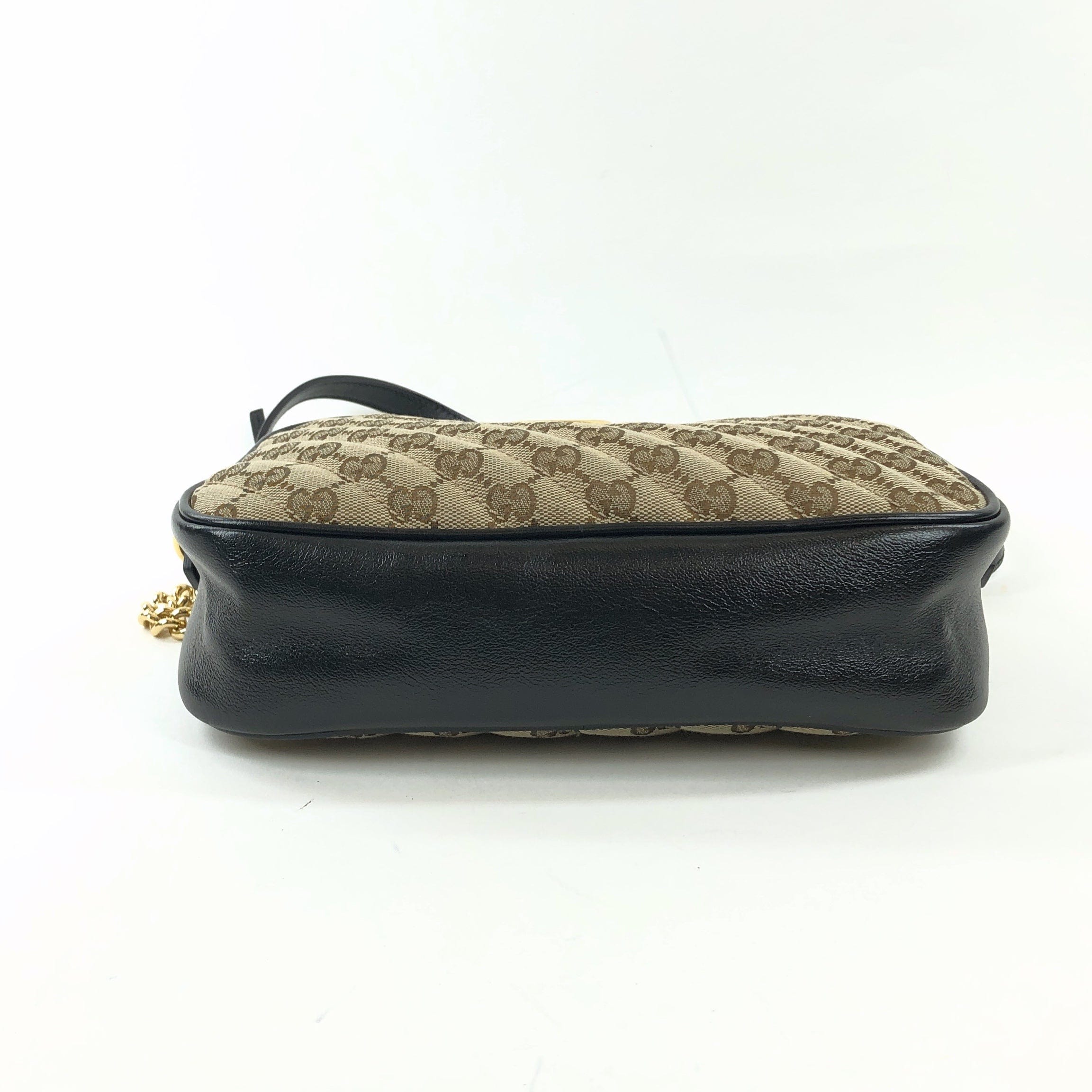 Gucci Gucci Marmont Gg Canvas Camera Bag 4003010