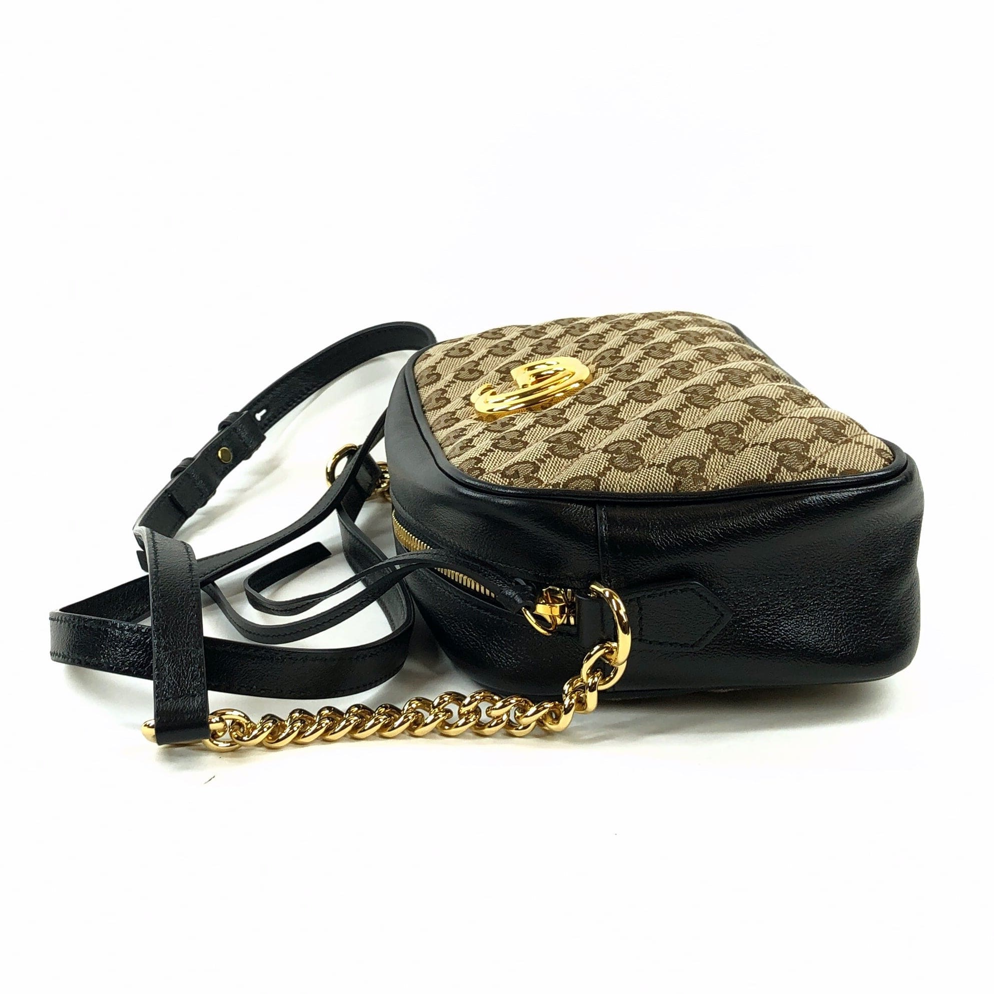 Gucci Gucci Marmont Gg Canvas Camera Bag 4003010