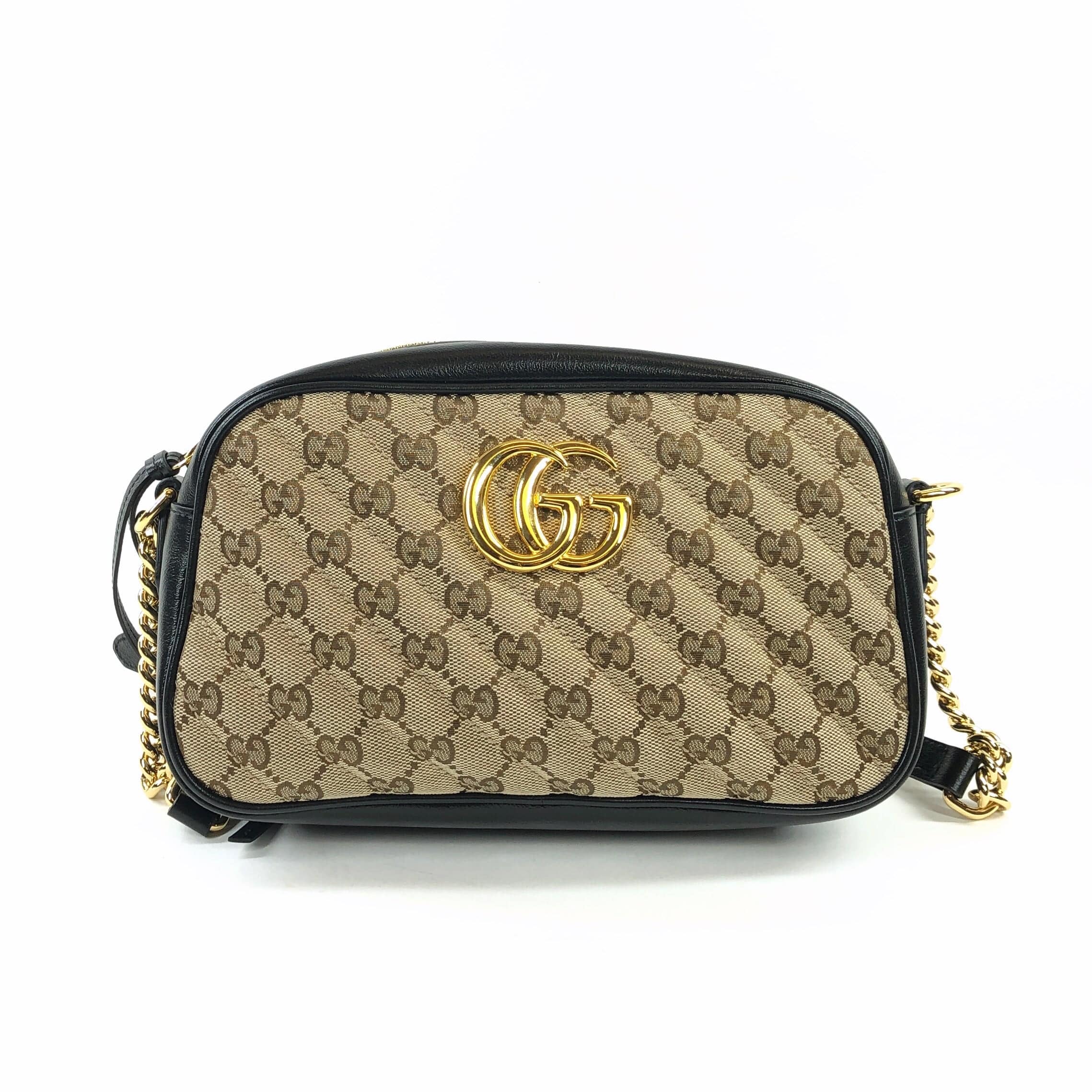 Gucci Gucci Marmont Gg Canvas Camera Bag 4003010