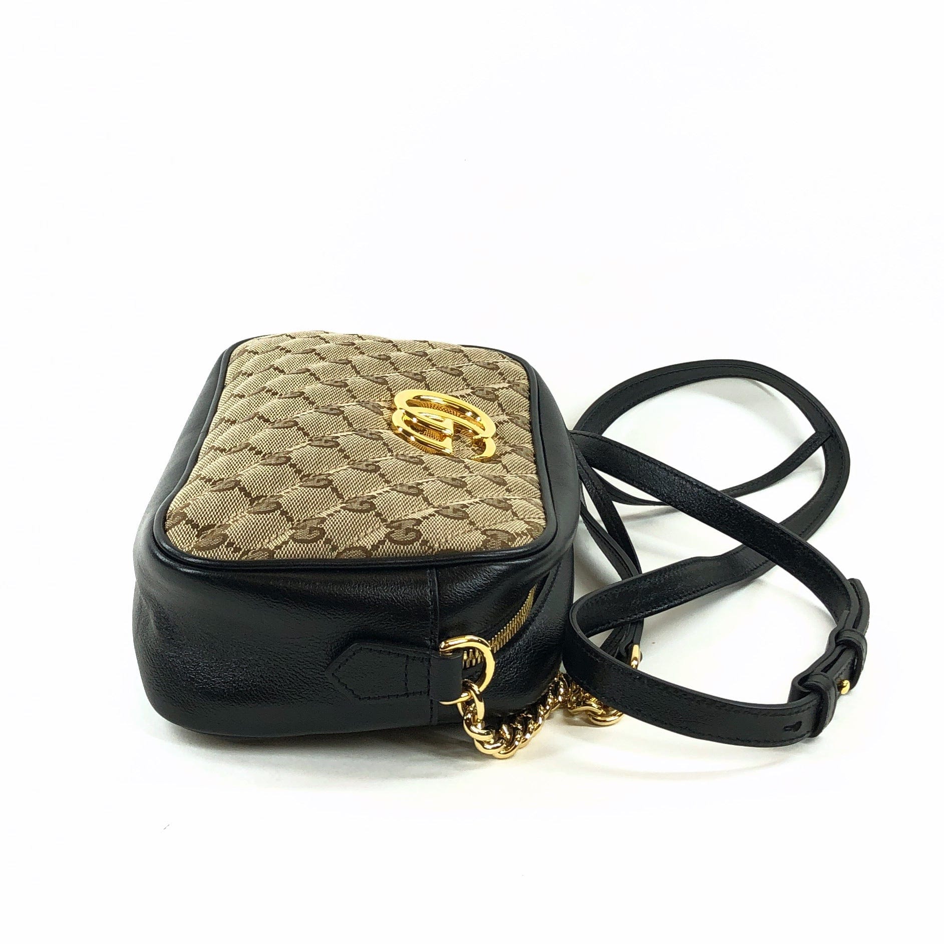 Gucci Gucci Marmont Gg Canvas Camera Bag 4003010