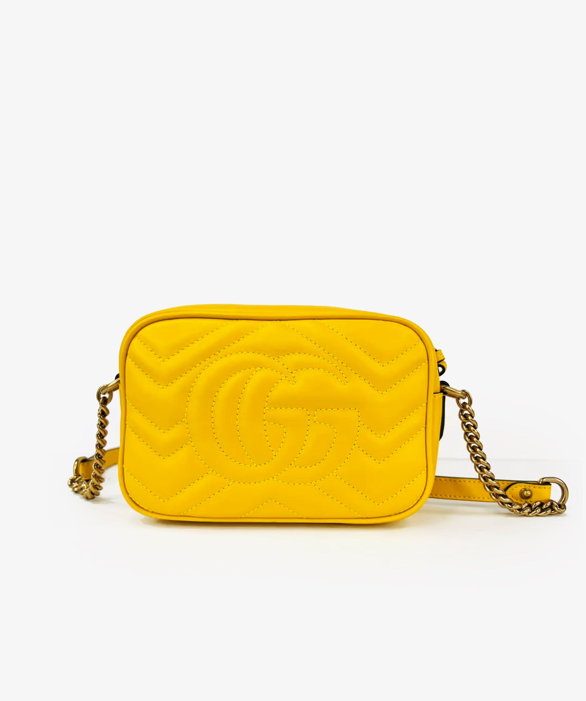 Gucci Gucci Marmont Yellow Shoulder Bag RJL1779