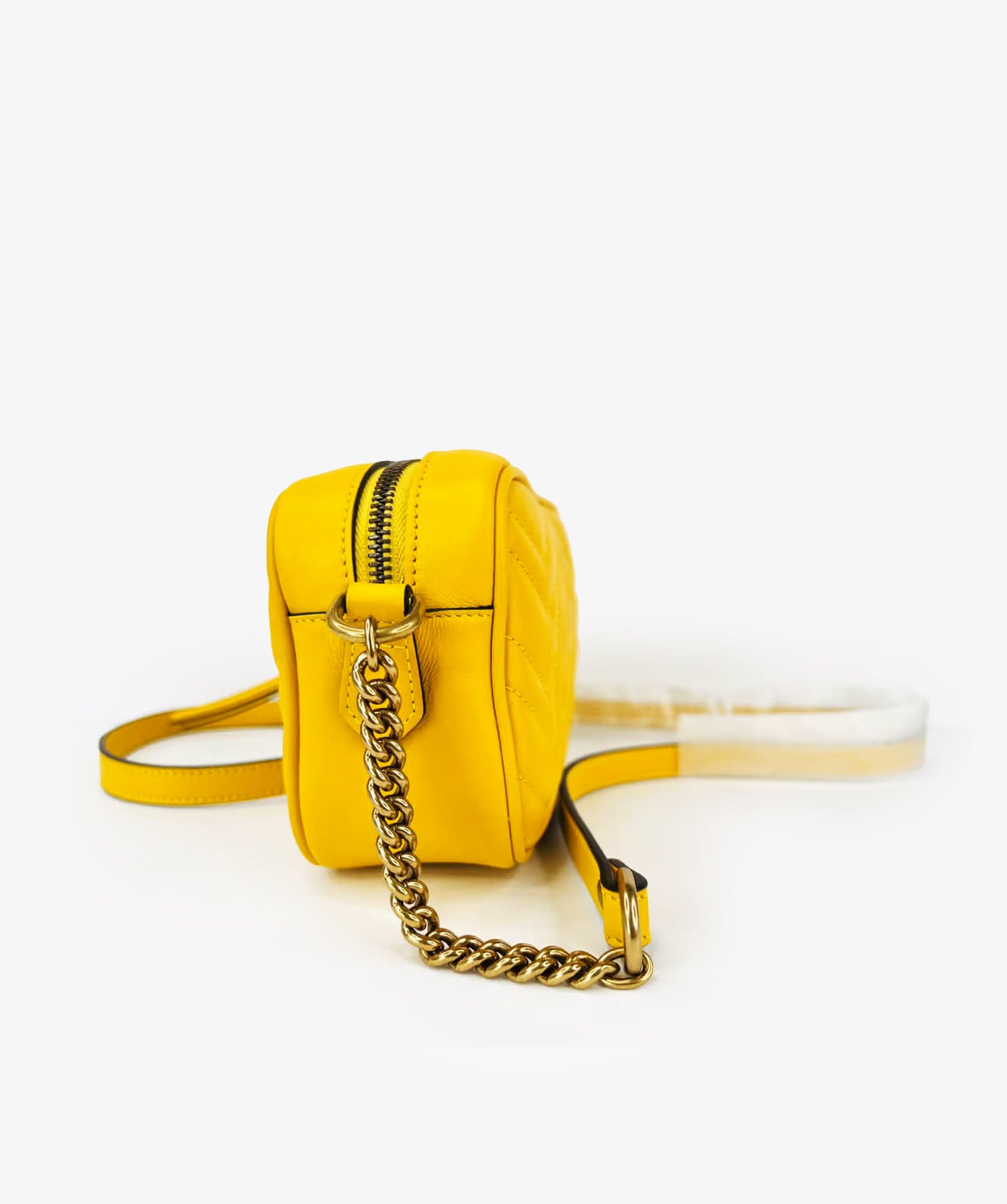 Gucci Gucci Marmont Yellow Shoulder Bag RJL1779