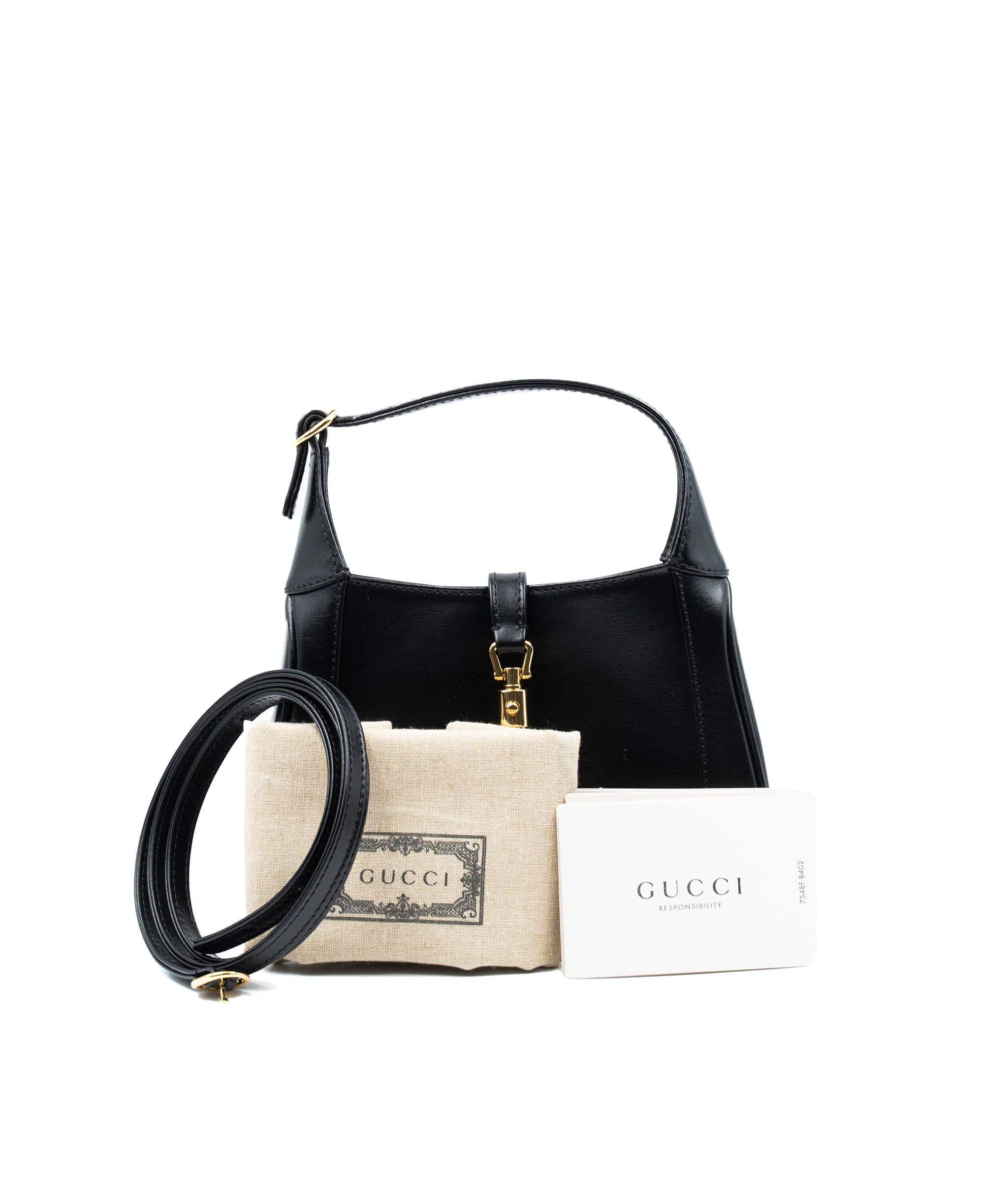 Gucci Gucci mini jackie bag with gold hard ware - AGL2133