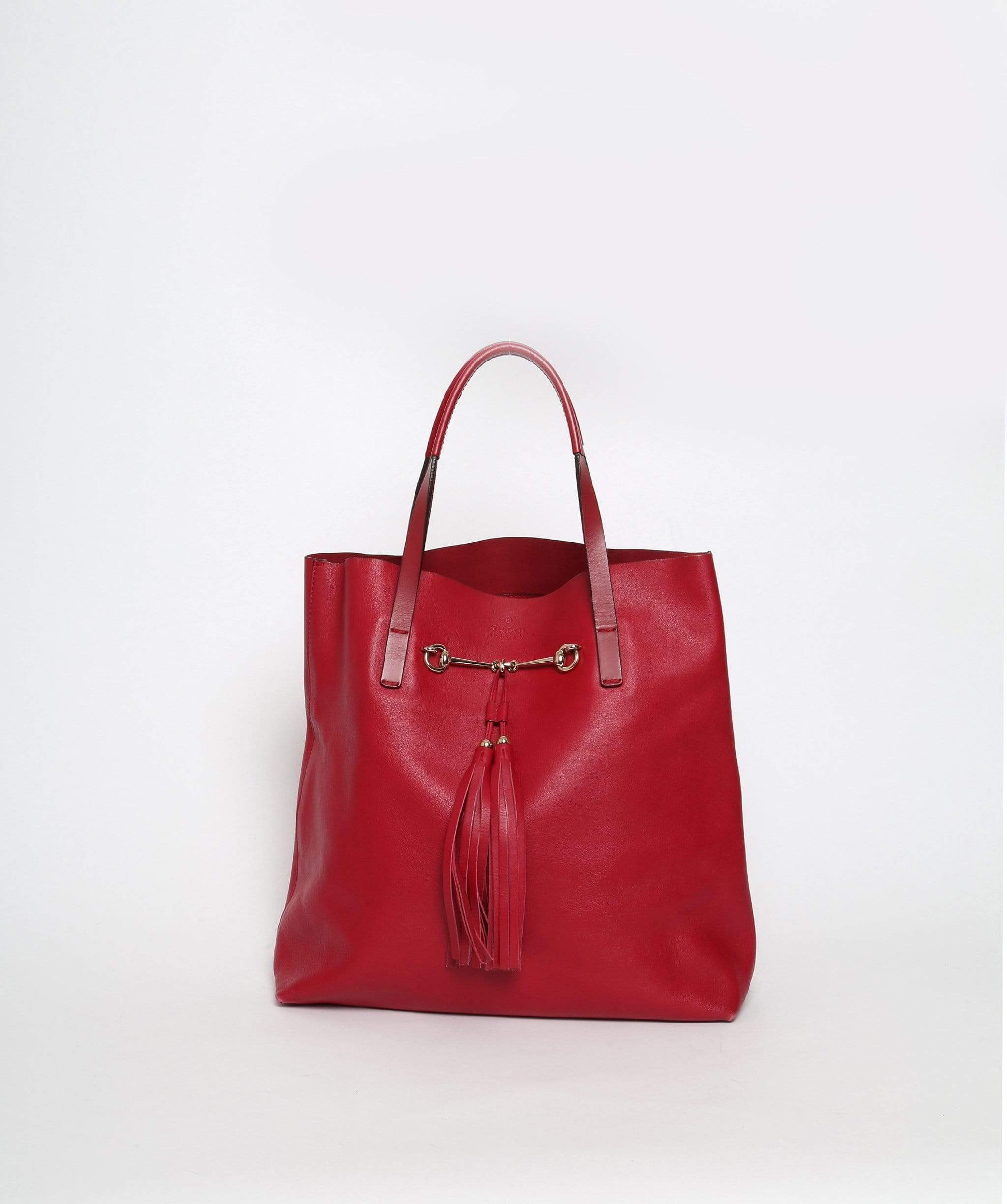 Gucci Gucci Small Leather Park Avenue Horsebit Tote