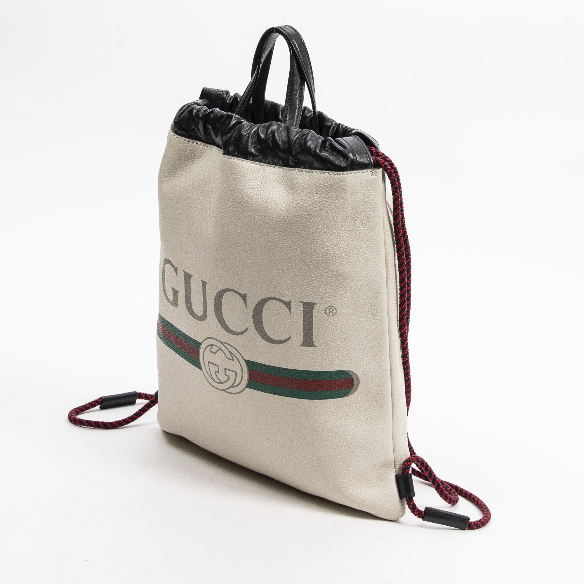 Gucci Gucci Small Top Handle Drawstring Backpack - AWL1961