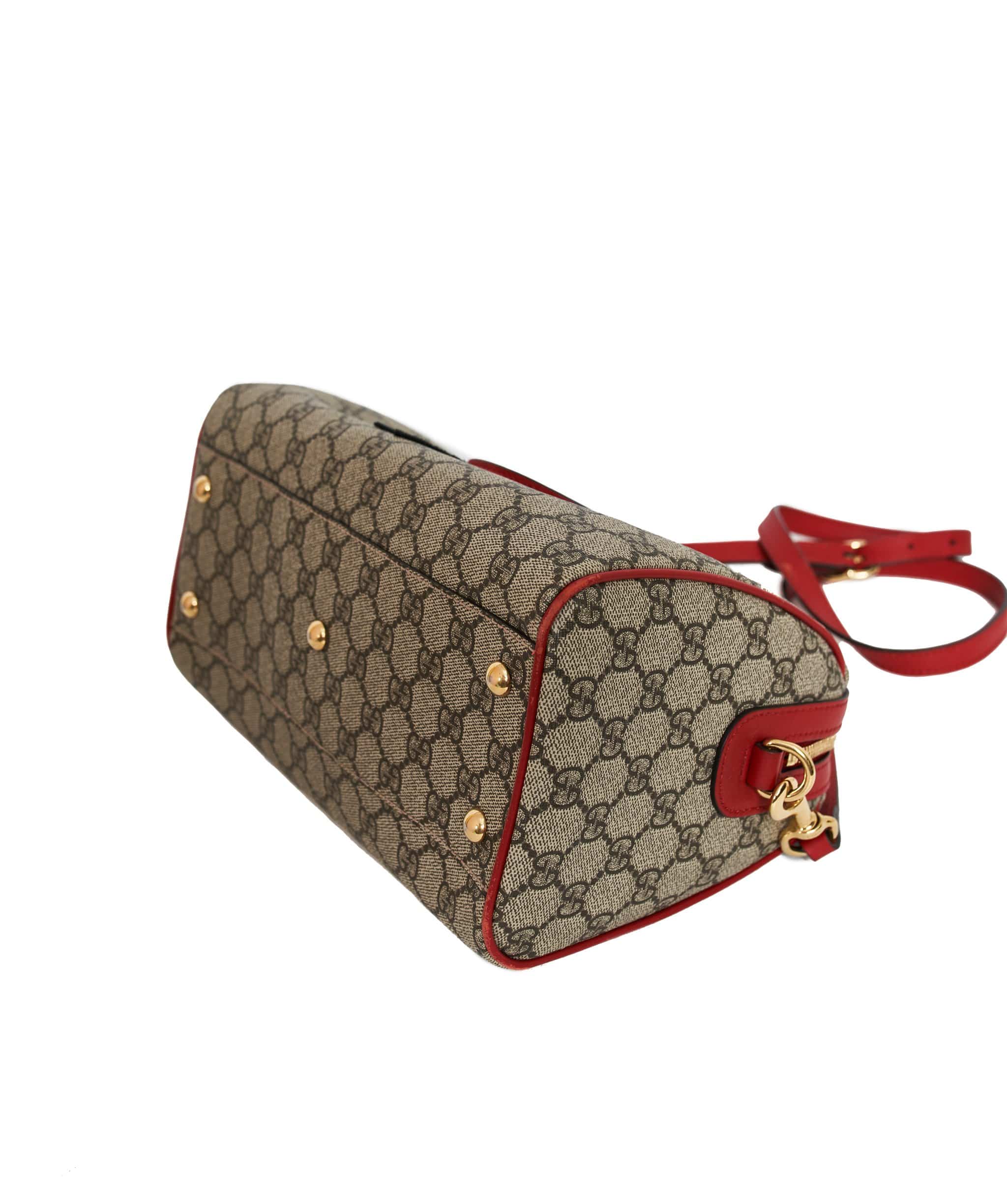 Gucci Gucci tattoo red heart boston bag - ADL1143