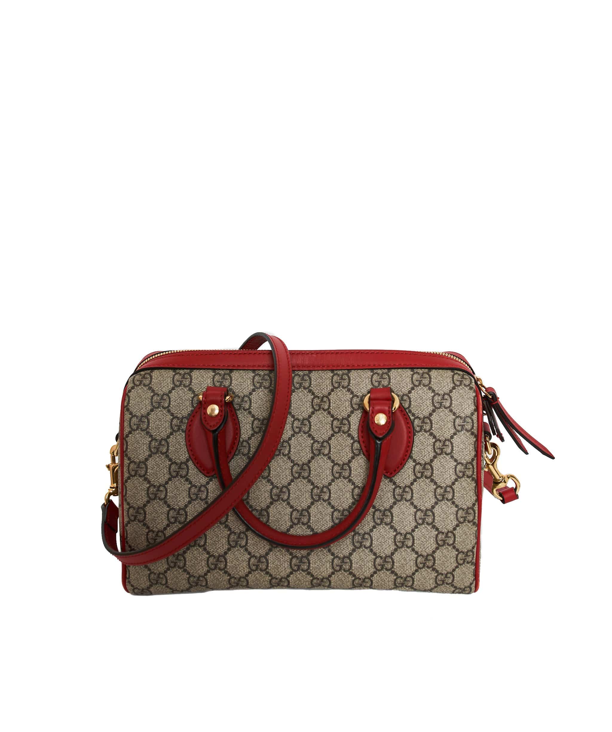 Gucci Gucci tattoo red heart boston bag - ADL1143