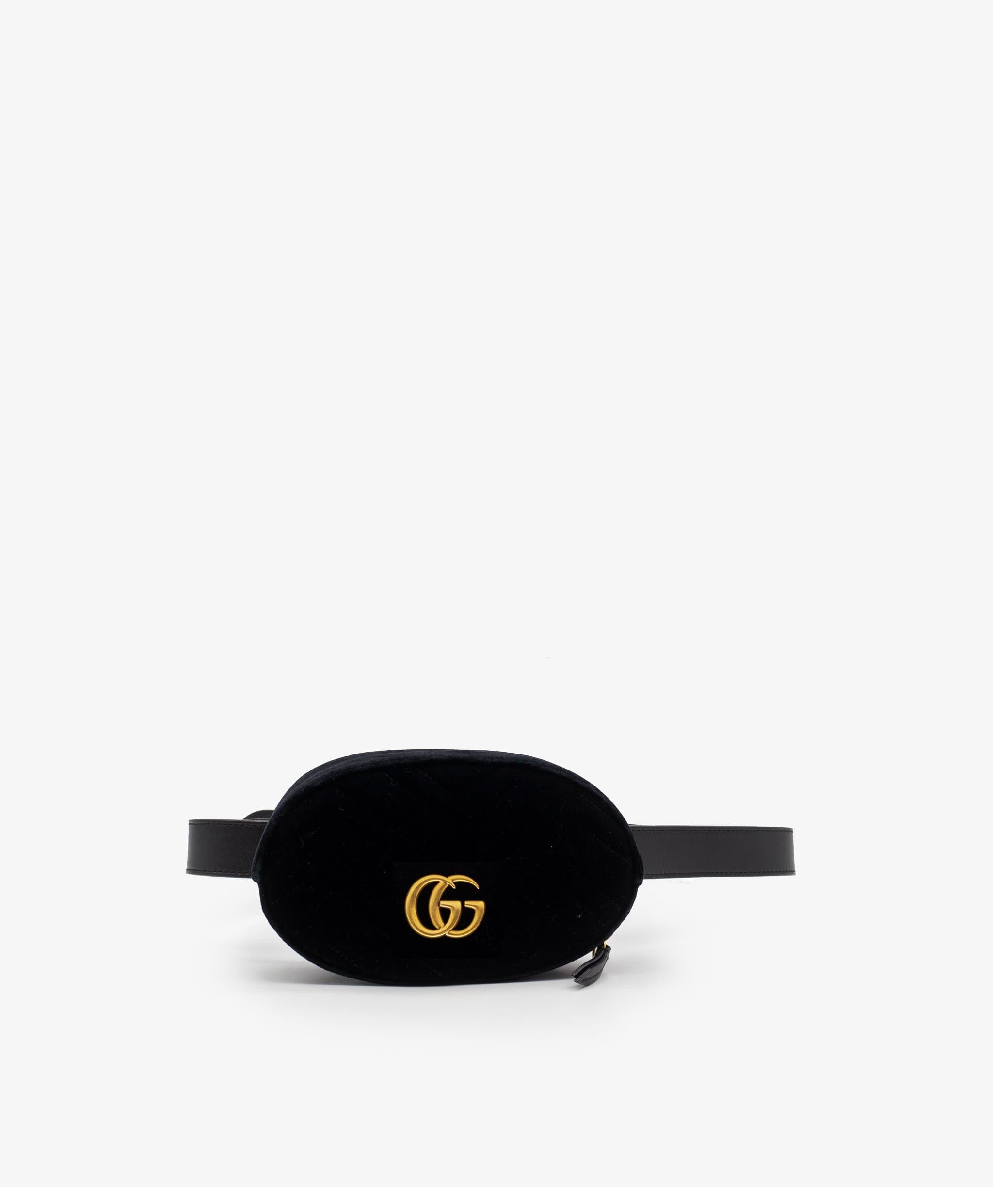 Gucci Gucci Velvet Marmont Belt Bag NW5377